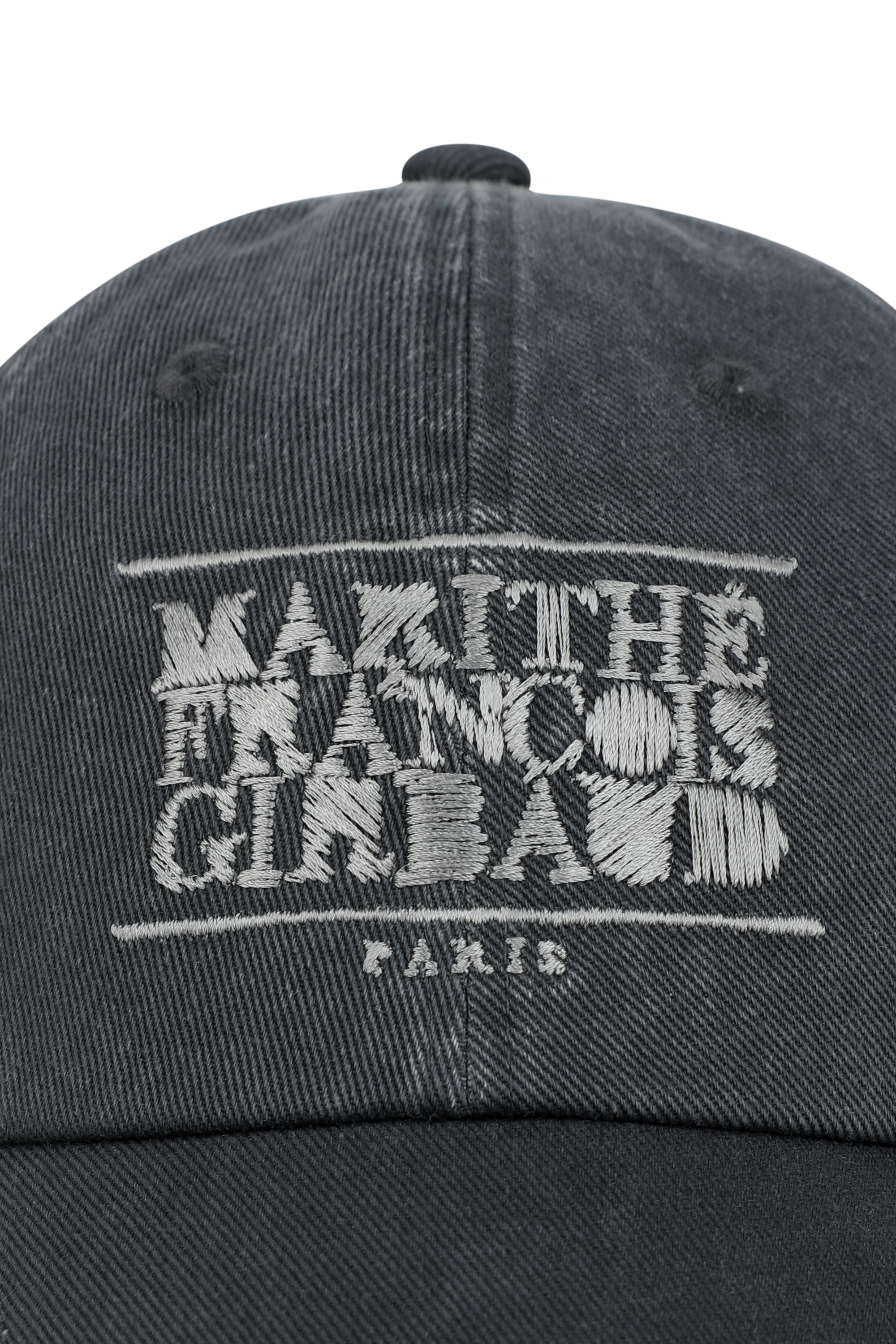 DRAWING CLASSIC LOGO DAMAGED COVERED CAP