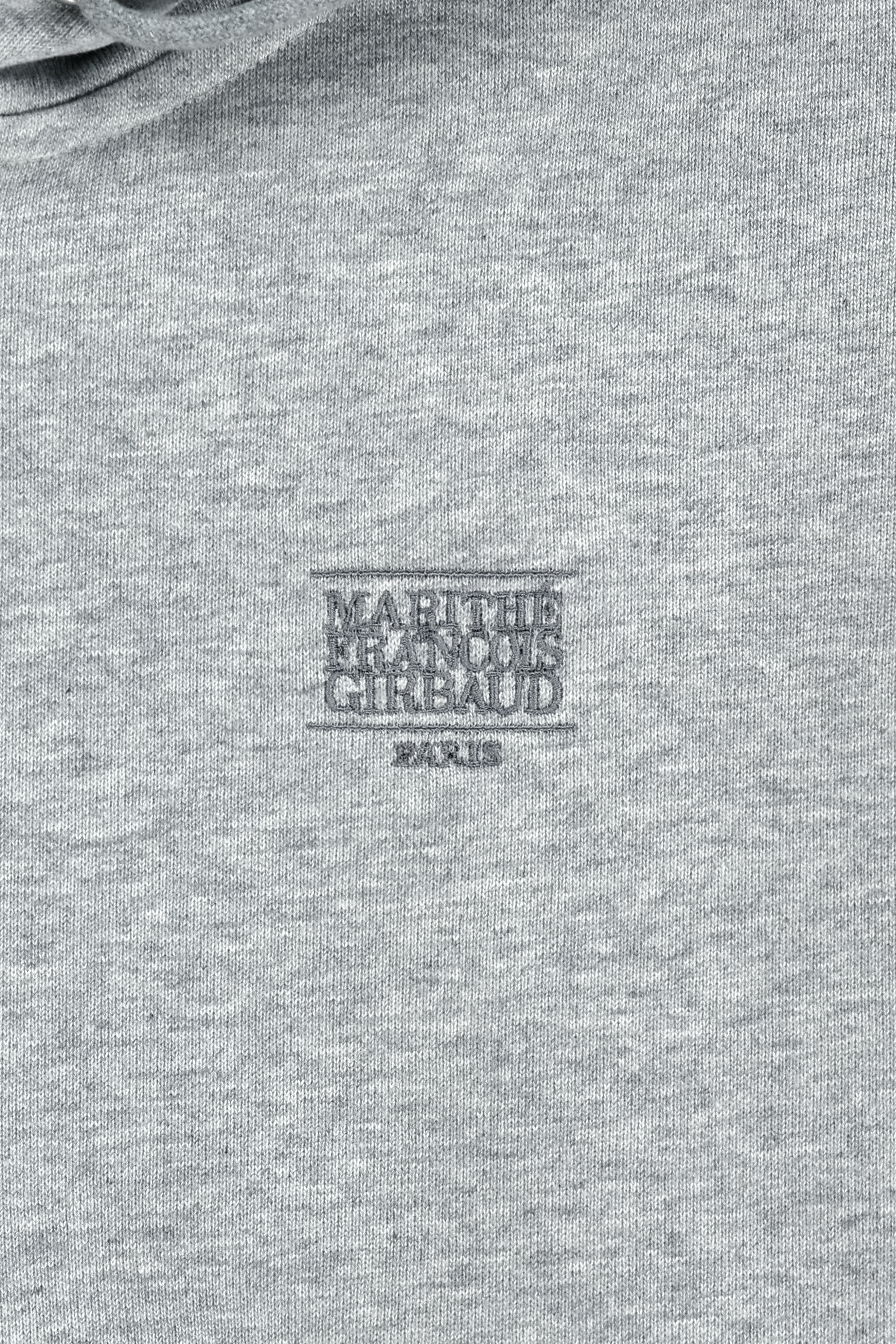 W BACK CLASSIC LOGO CROP HOODIE ZIPUP