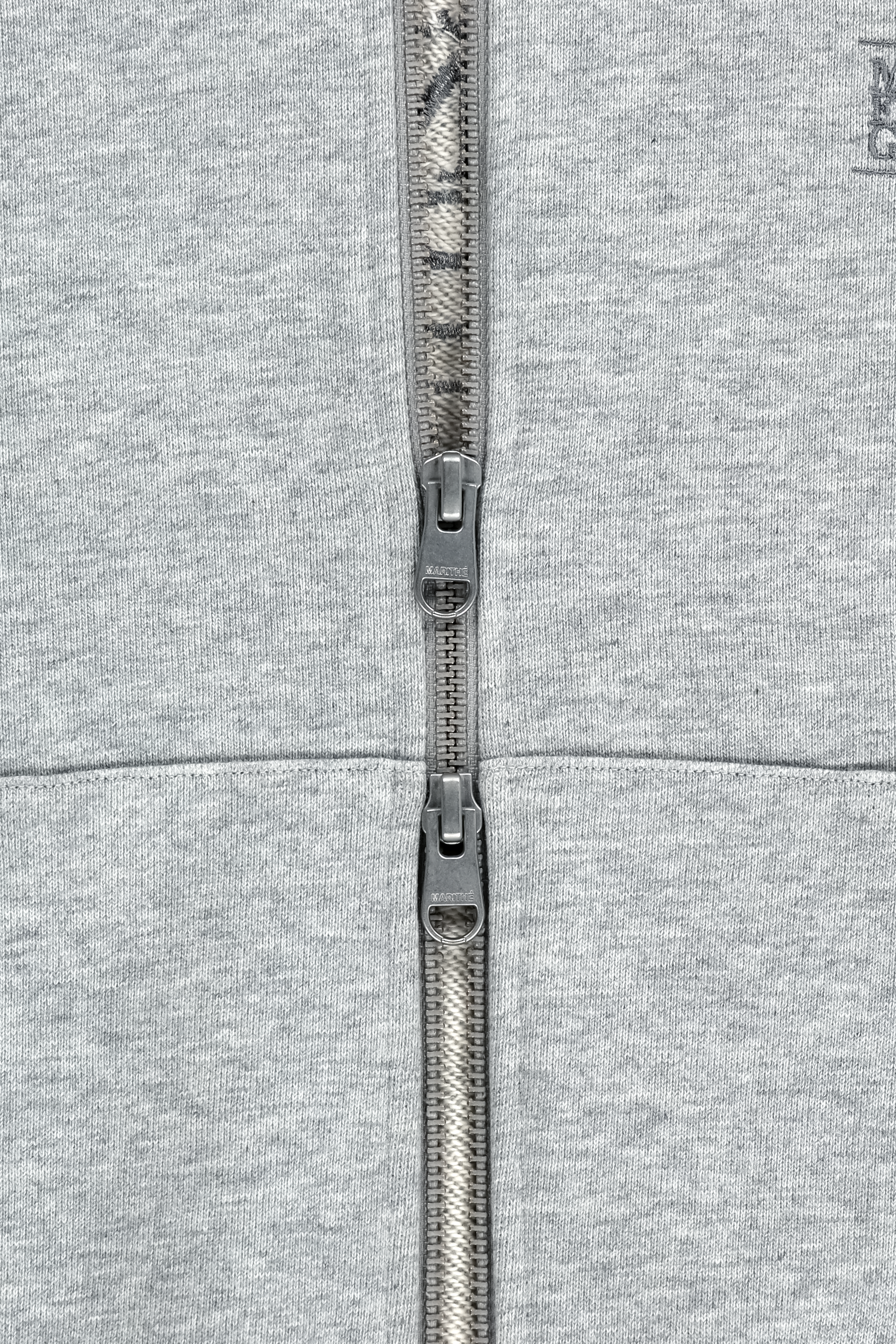 W BACK CLASSIC LOGO CROP HOODIE ZIPUP