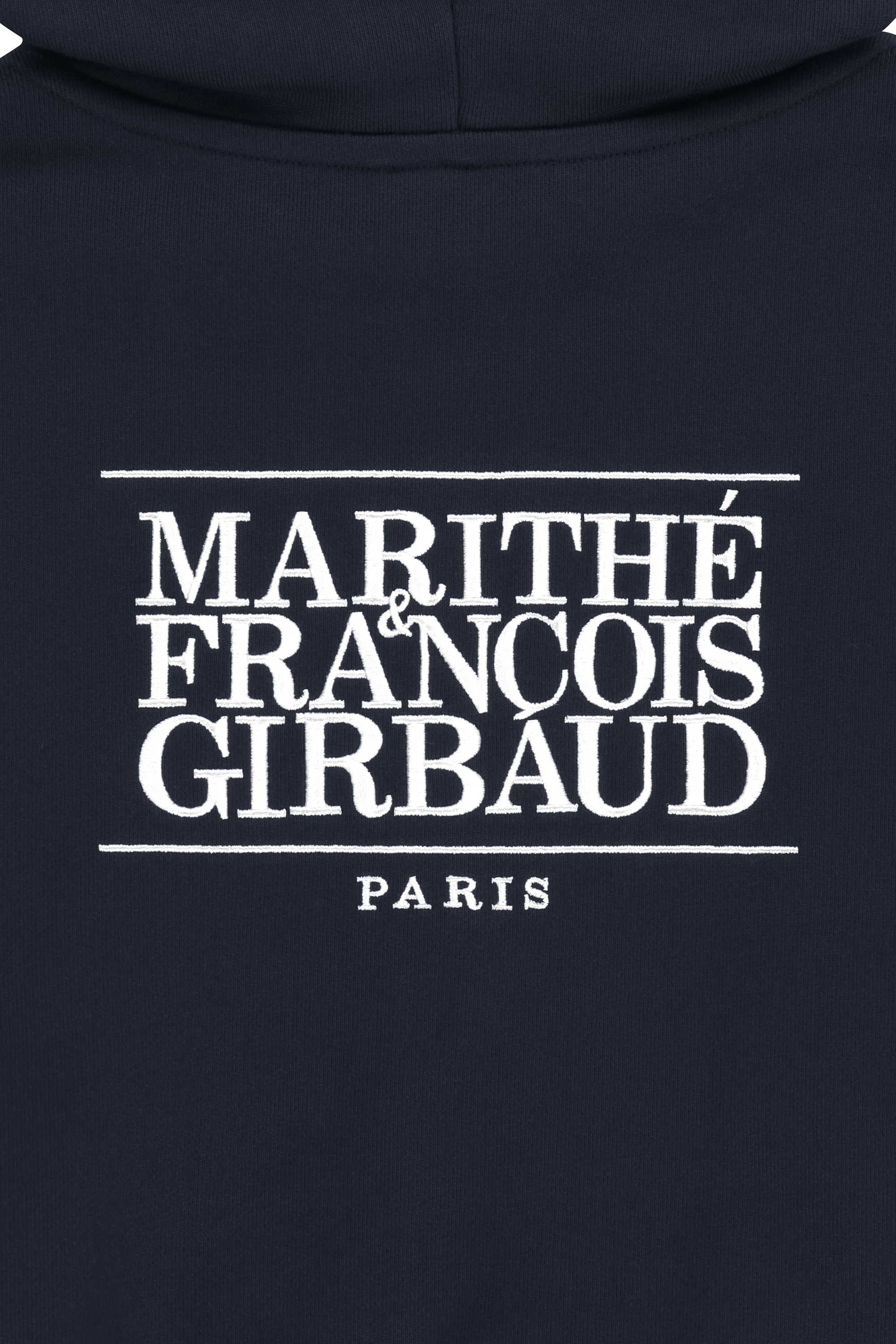 W BACK CLASSIC LOGO CROP HOODIE ZIPUP