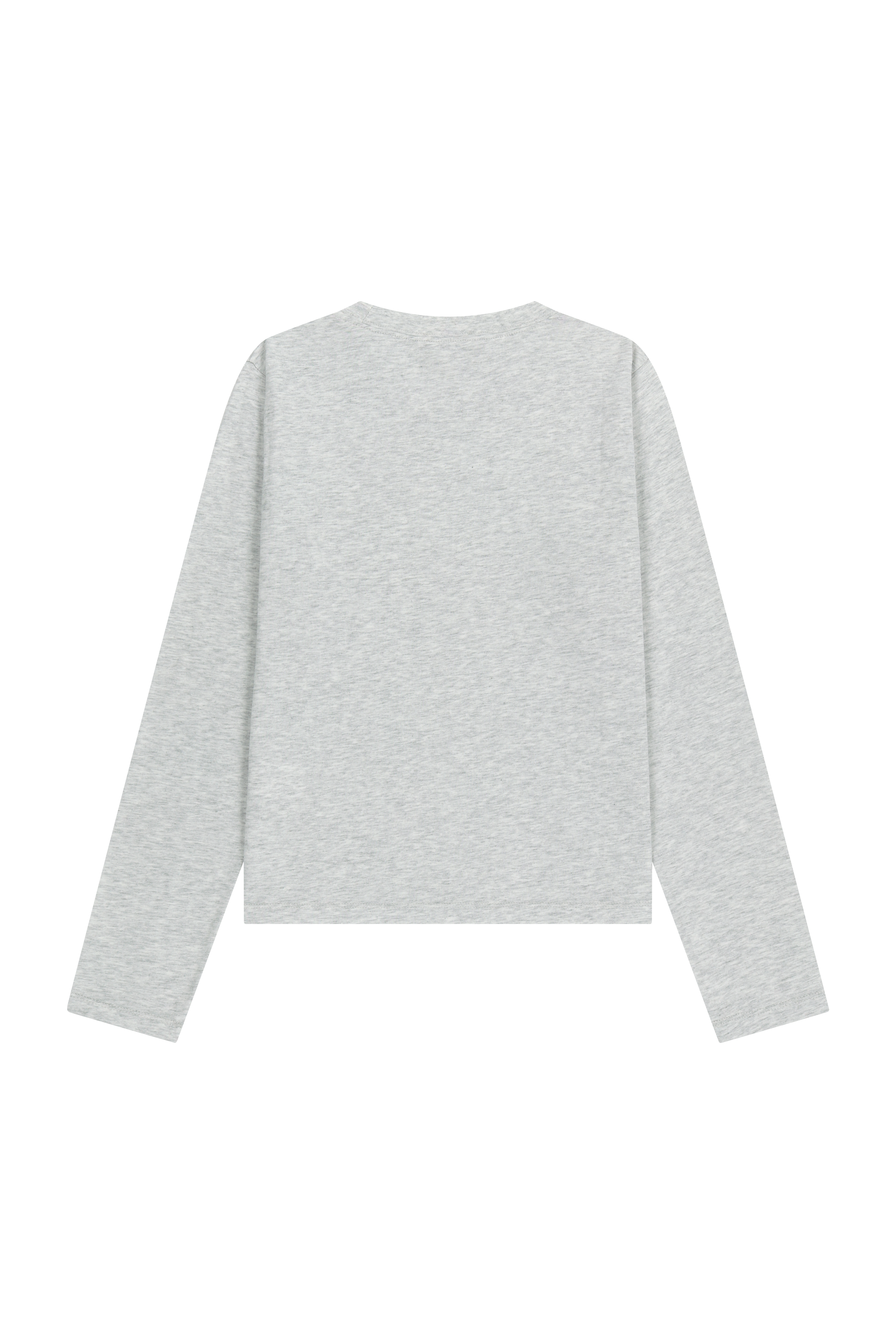 W REGULAR LOGO SLIM LONG SLEEVE TEE