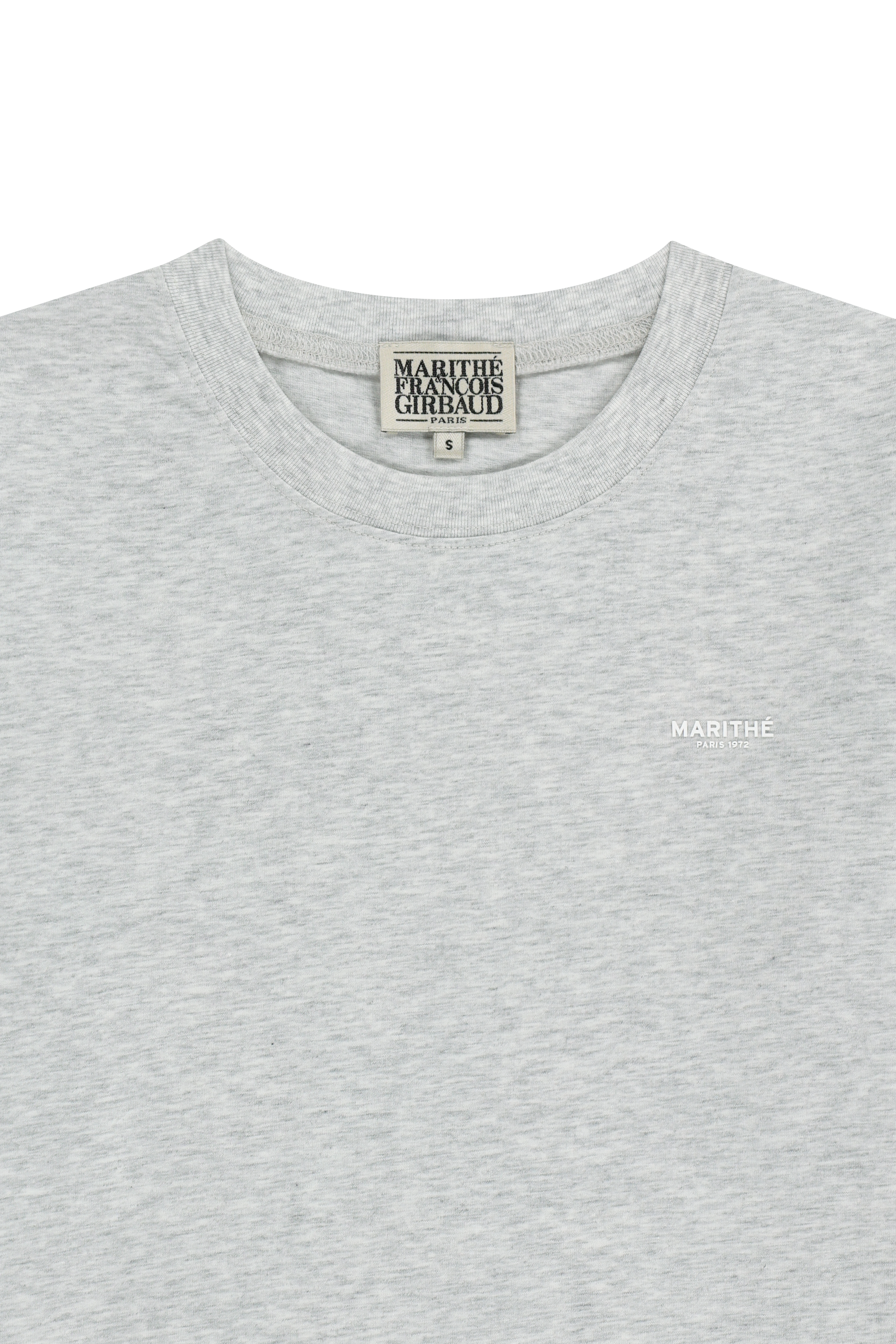 W REGULAR LOGO SLIM LONG SLEEVE TEE