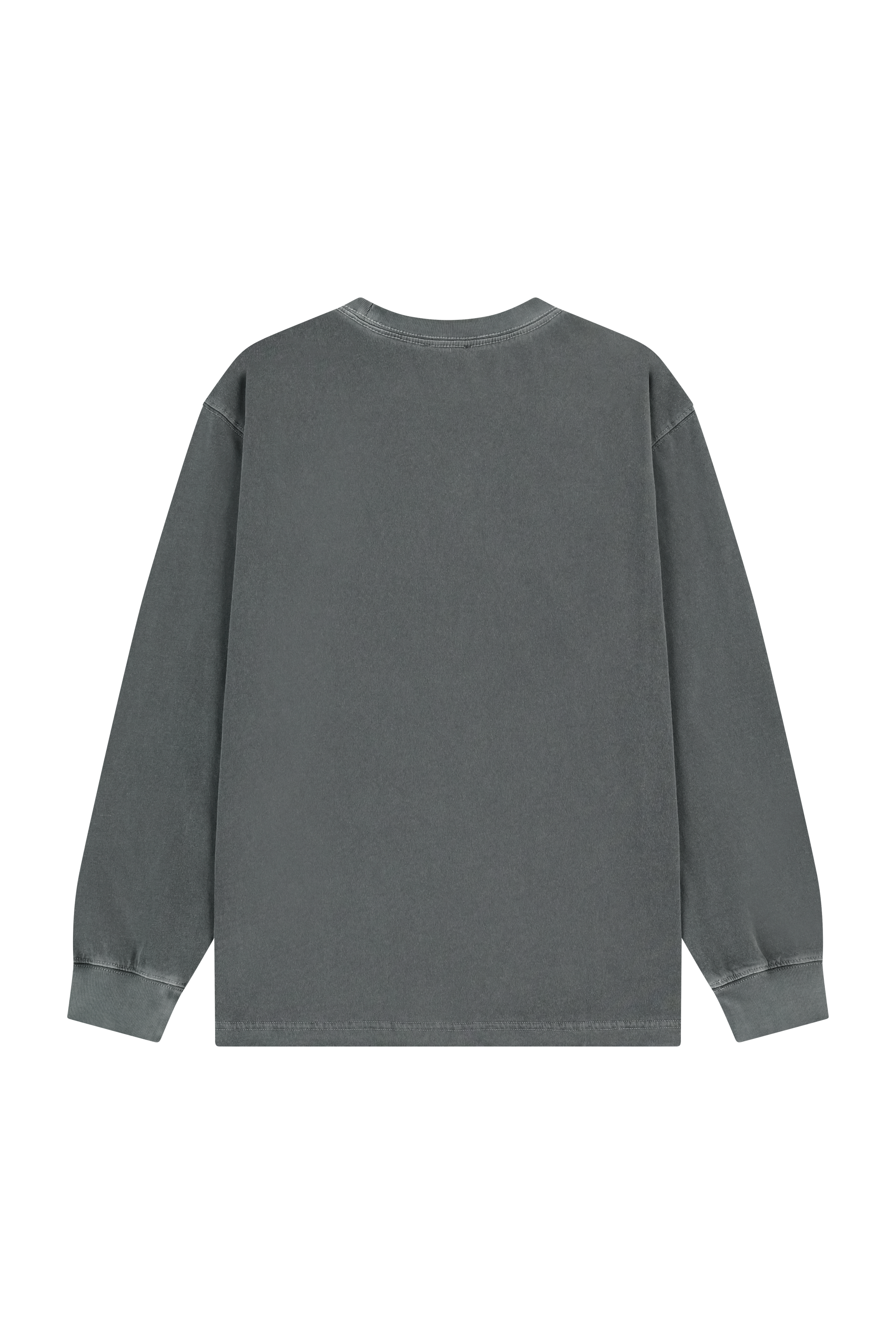 CRACK CLASSIC LOGO DYEING LONG SLEEVE TEE