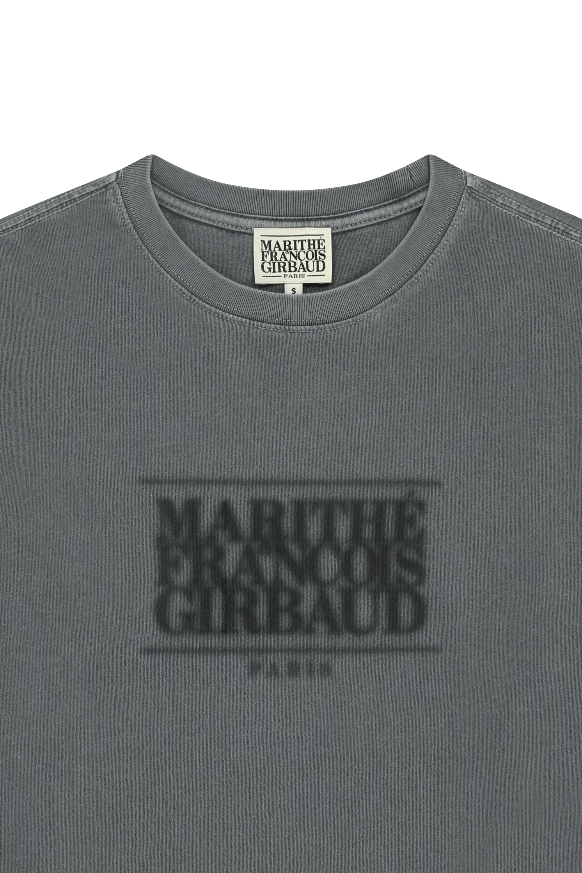 CRACK CLASSIC LOGO DYEING LONG SLEEVE TEE