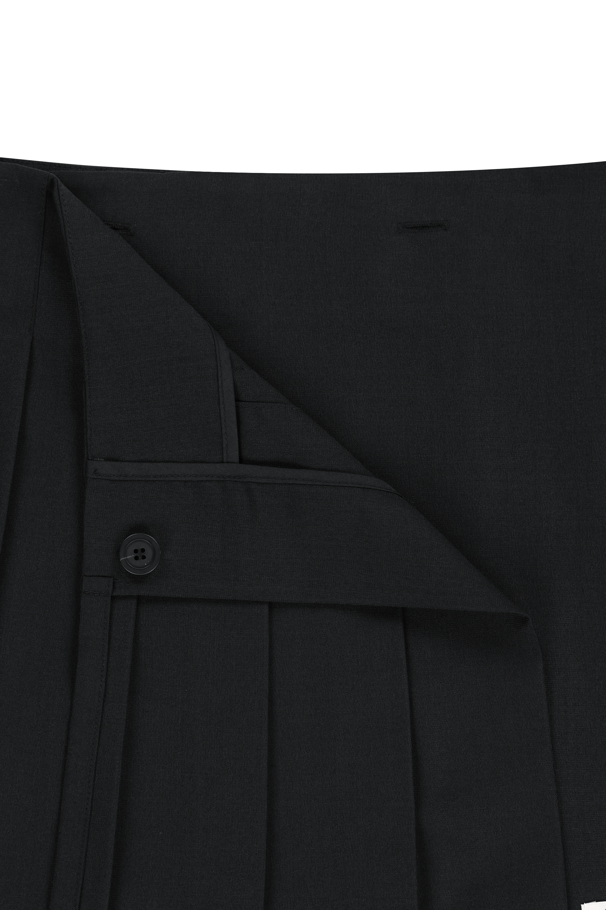 W LAYERED PLEATS SKIRT PANTS