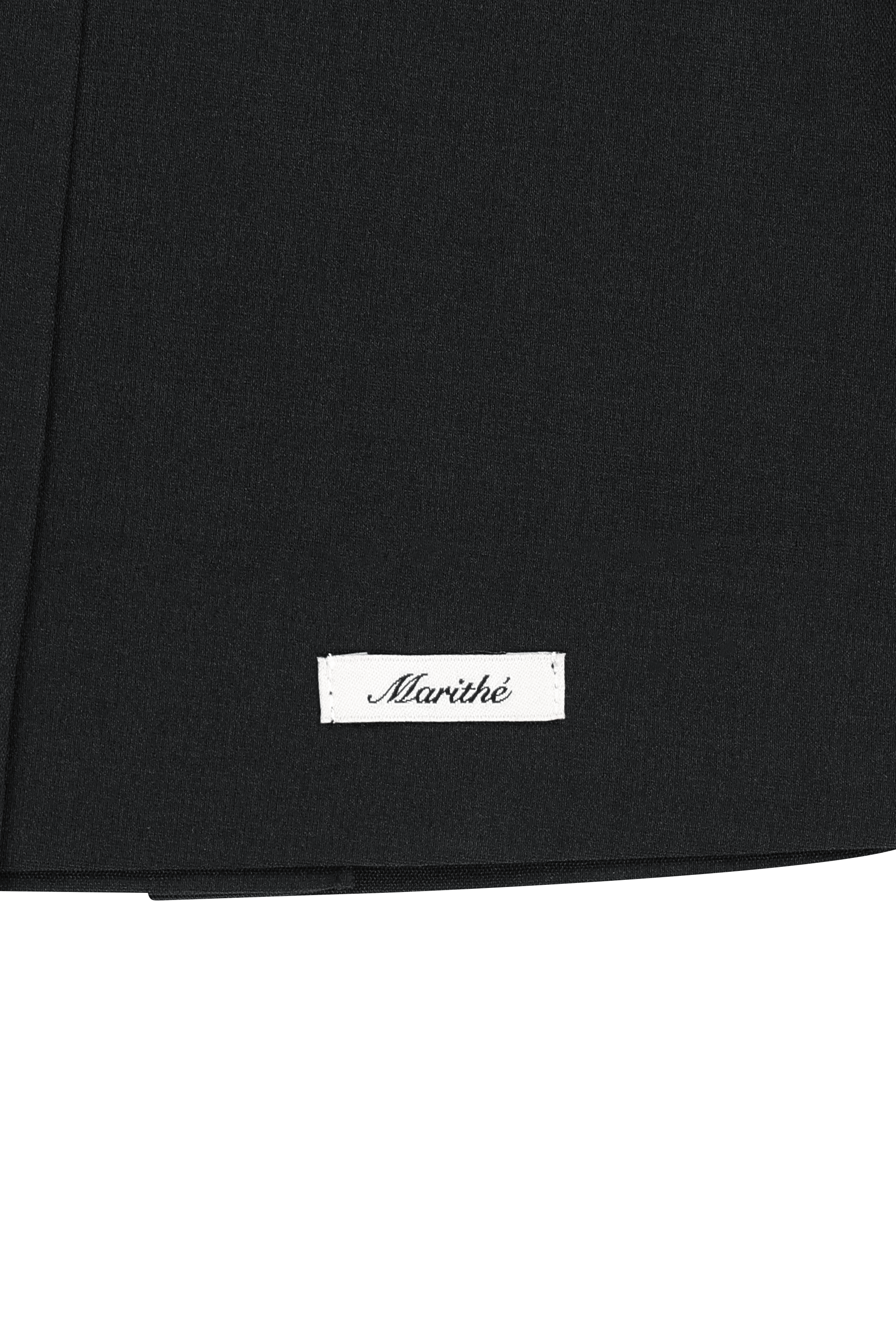 W LAYERED PLEATS SKIRT PANTS