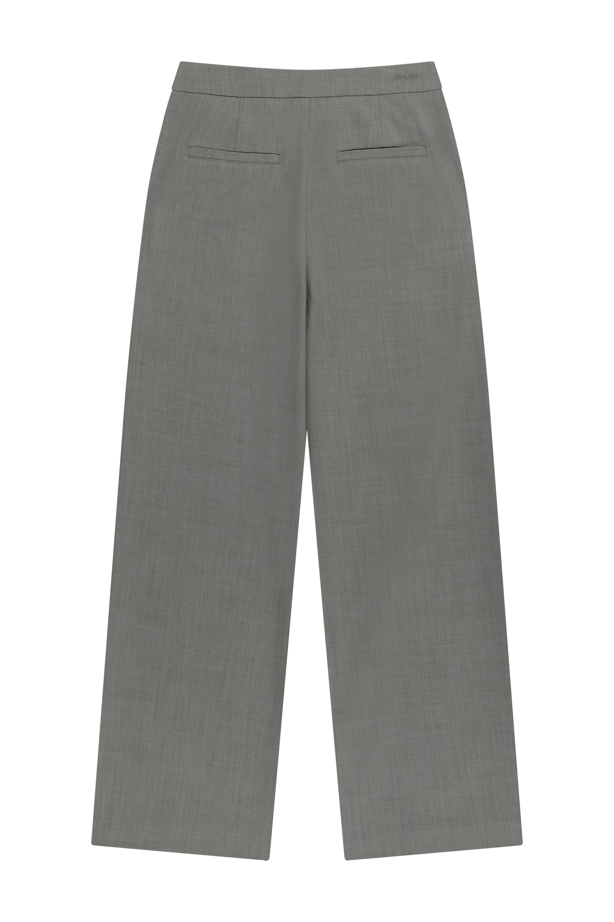 W LAYERED PLEATS SKIRT PANTS