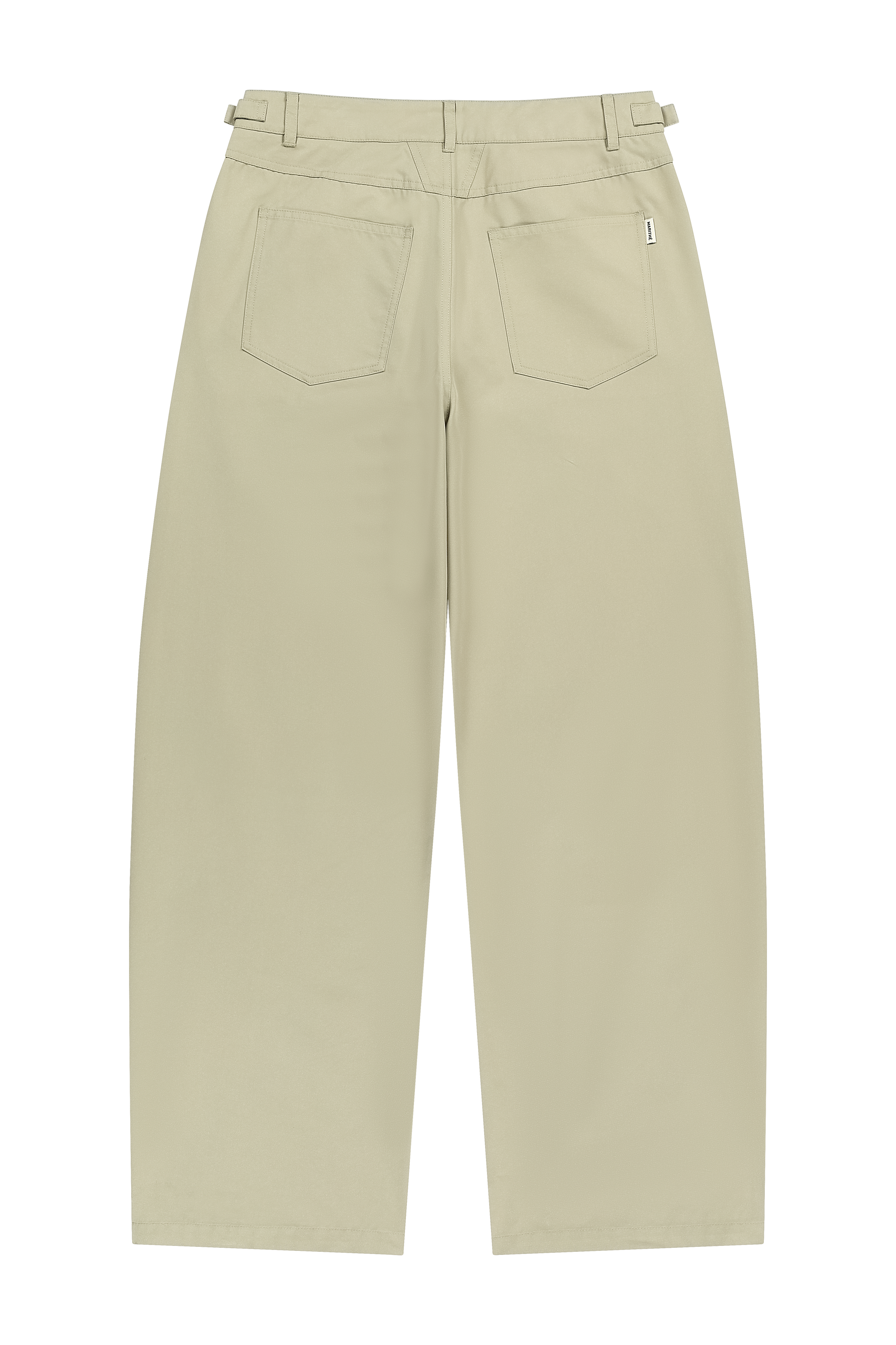 M CURVED CHINO PANTS