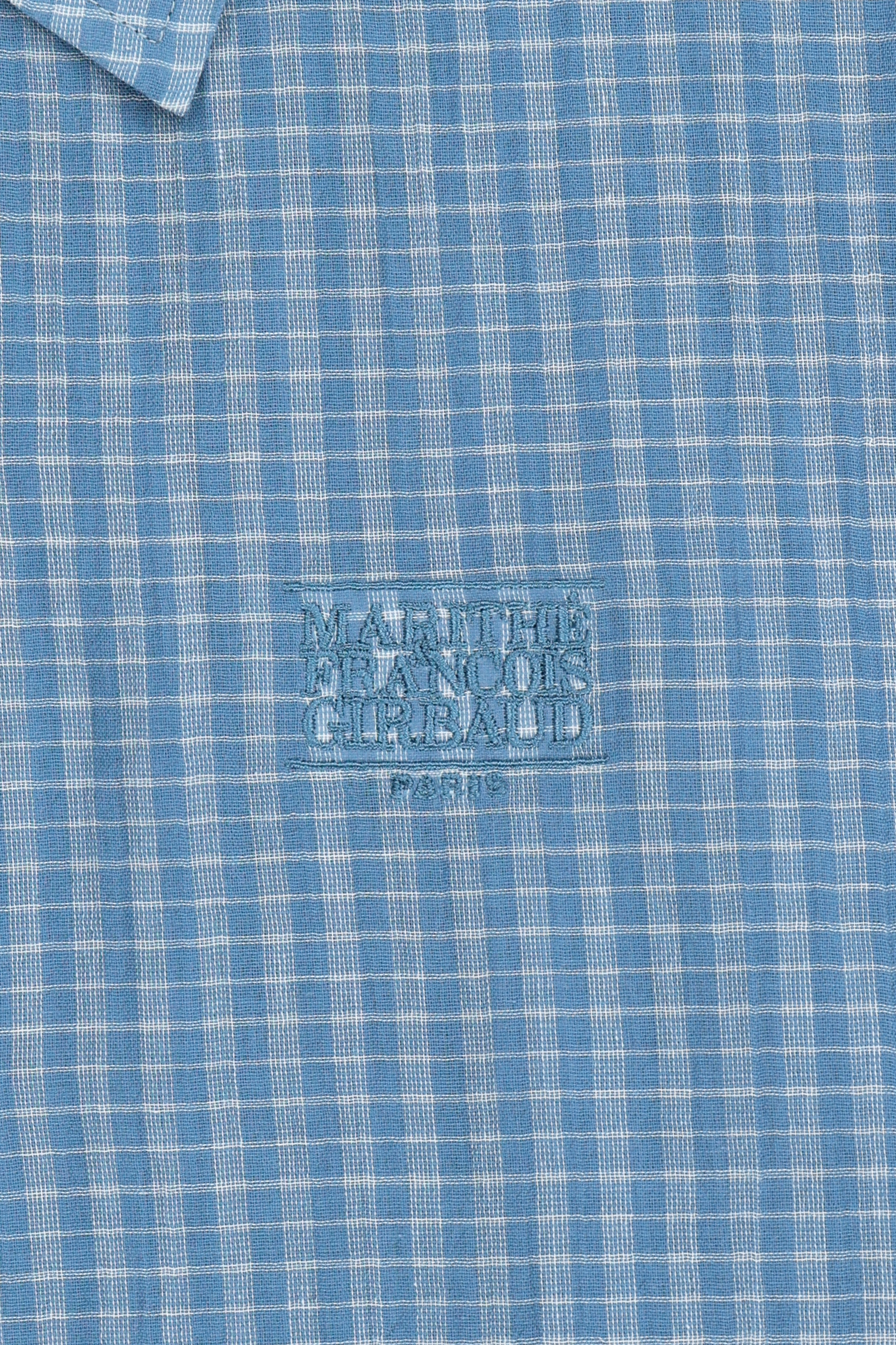 W PATTERN SHEER SHIRT