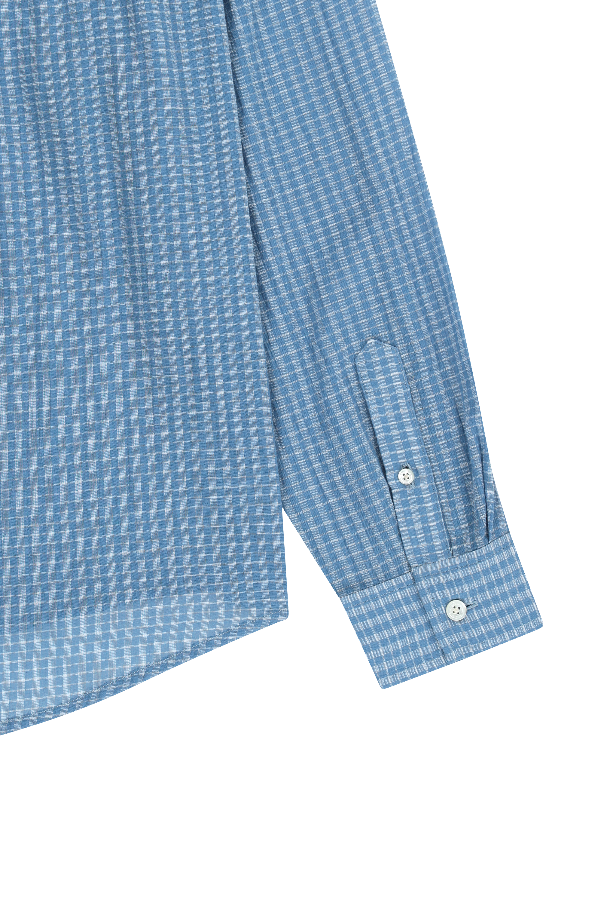 W PATTERN SHEER SHIRT