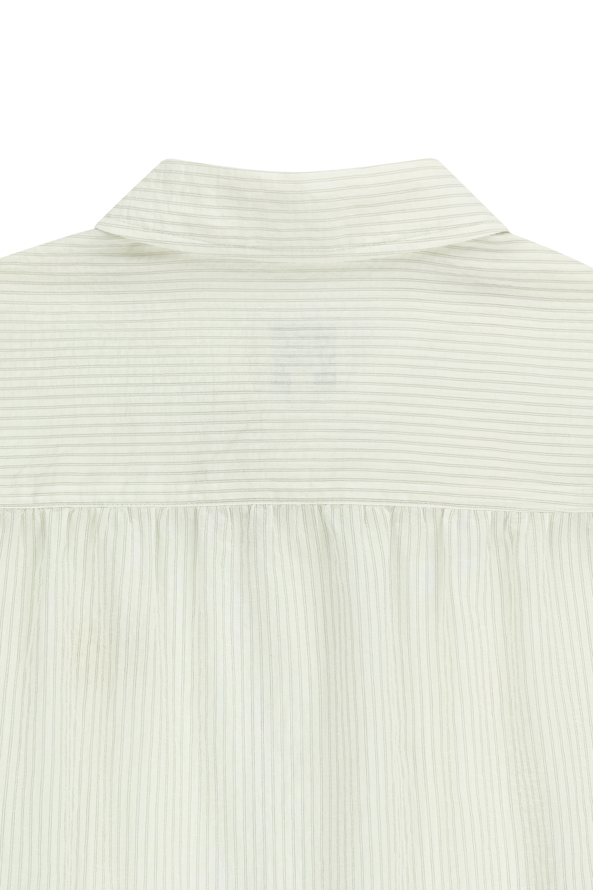 W PATTERN SHEER SHIRT