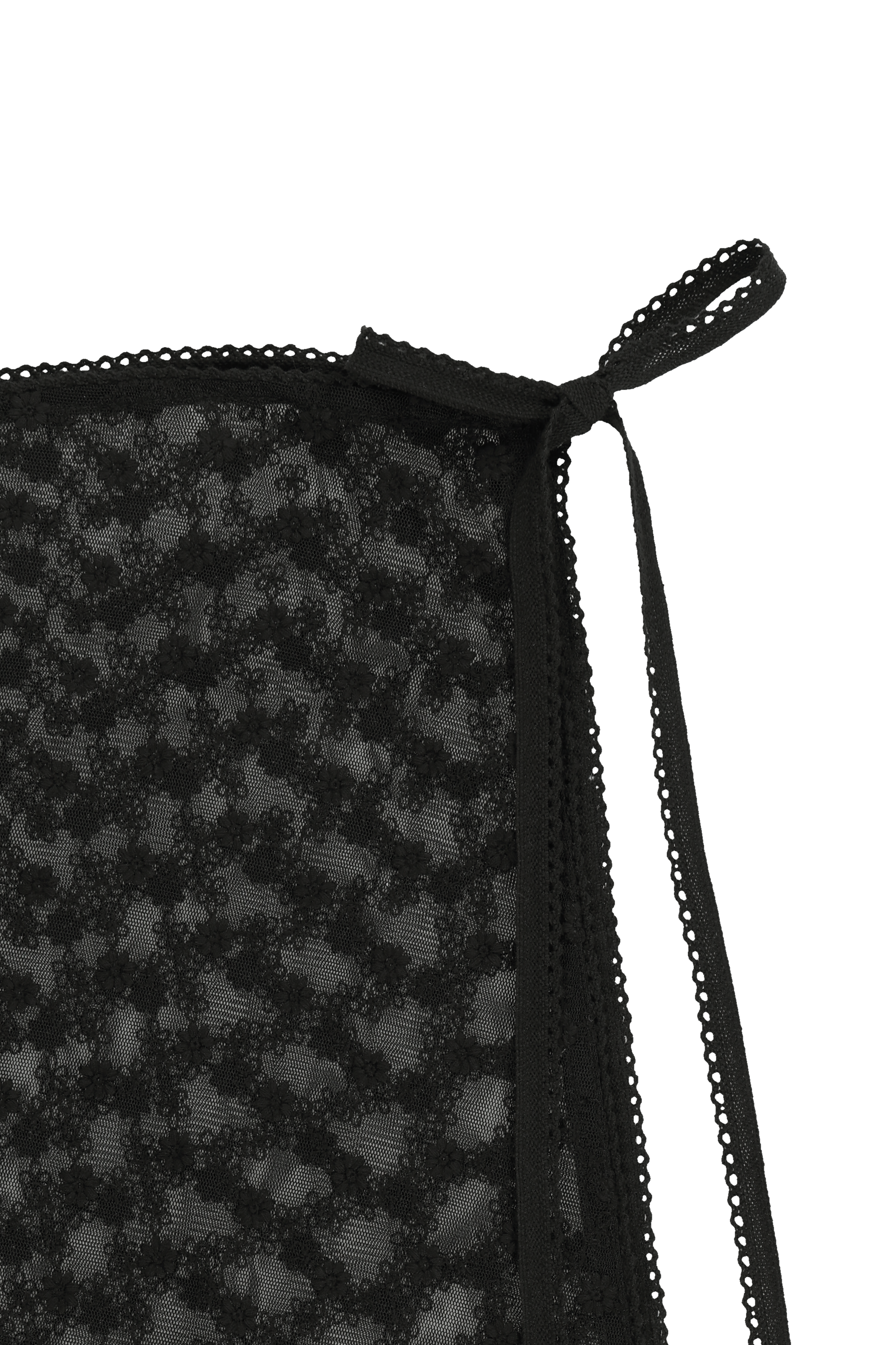 W LACE LAYERED SKIRT