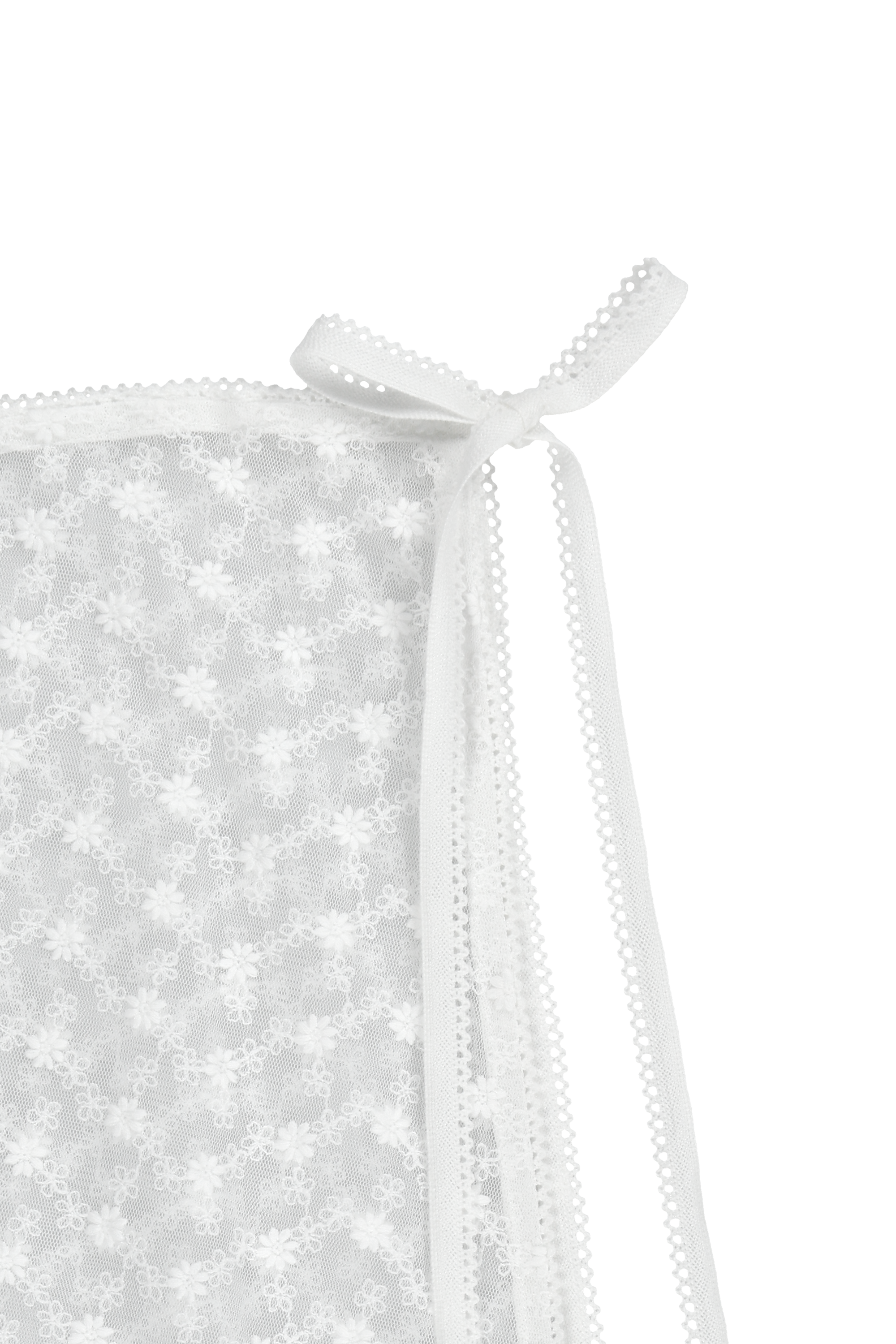 W LACE LAYERED SKIRT