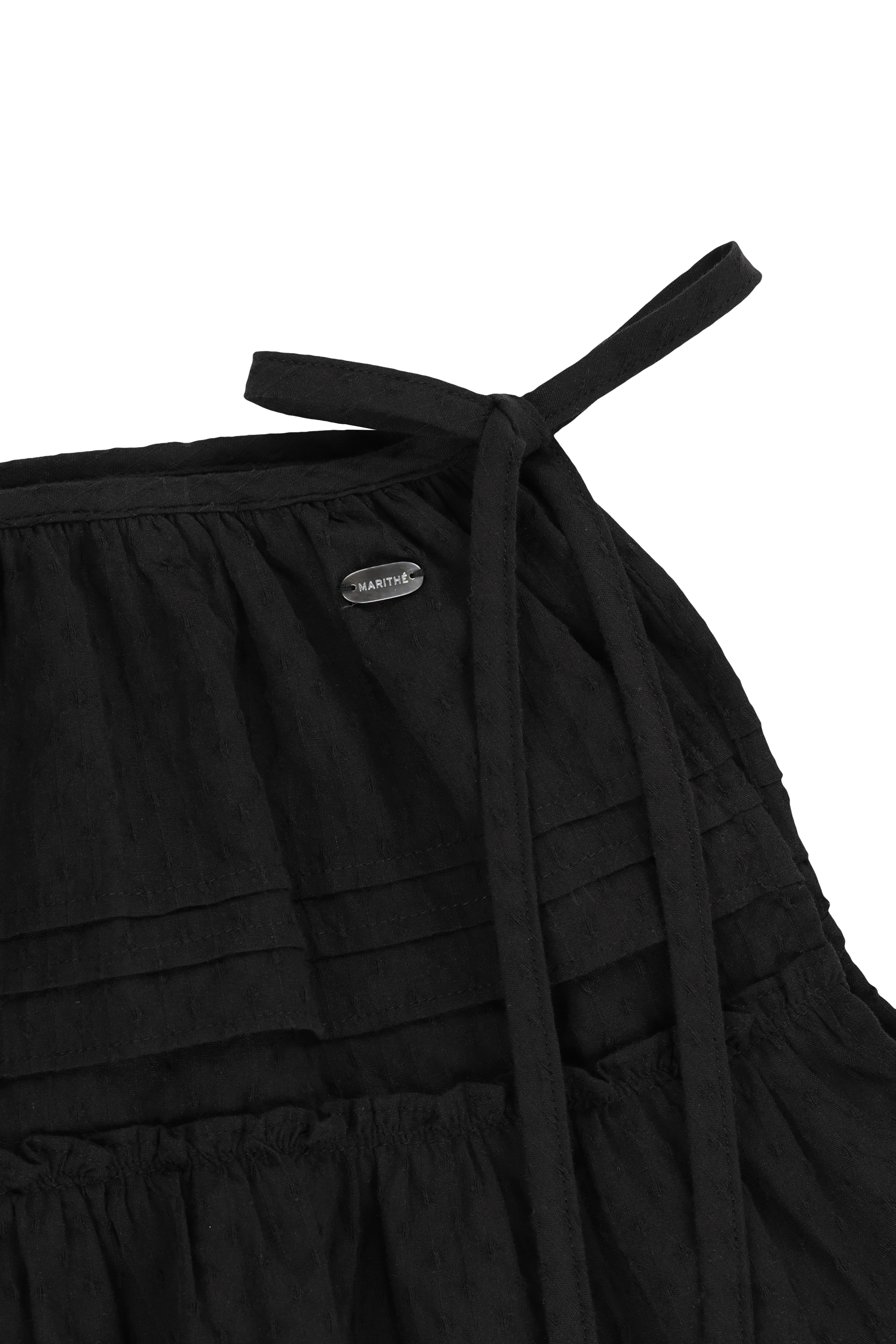 W LAYERED RUFFLE SKIRT