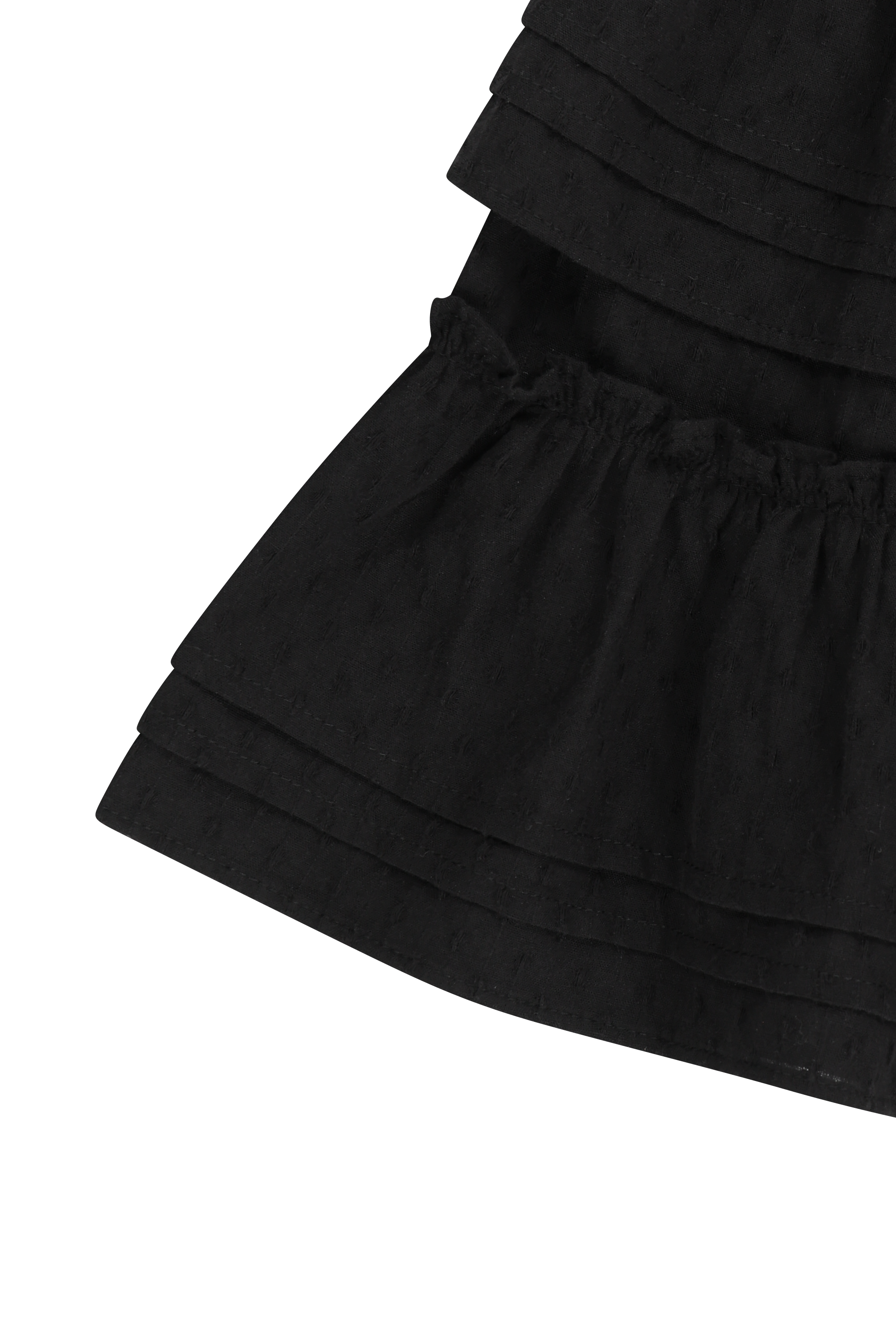 W LAYERED RUFFLE SKIRT