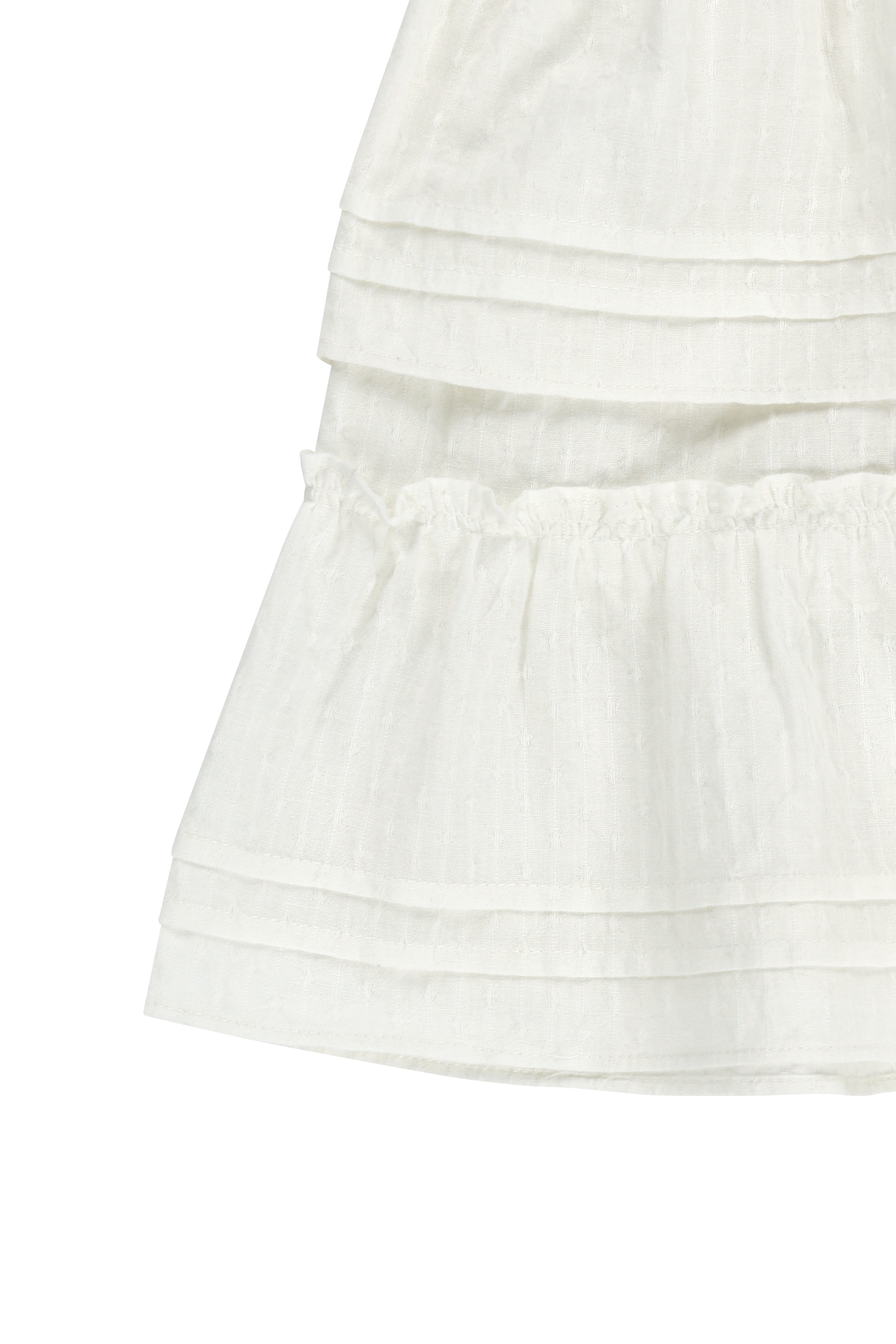 W LAYERED RUFFLE SKIRT