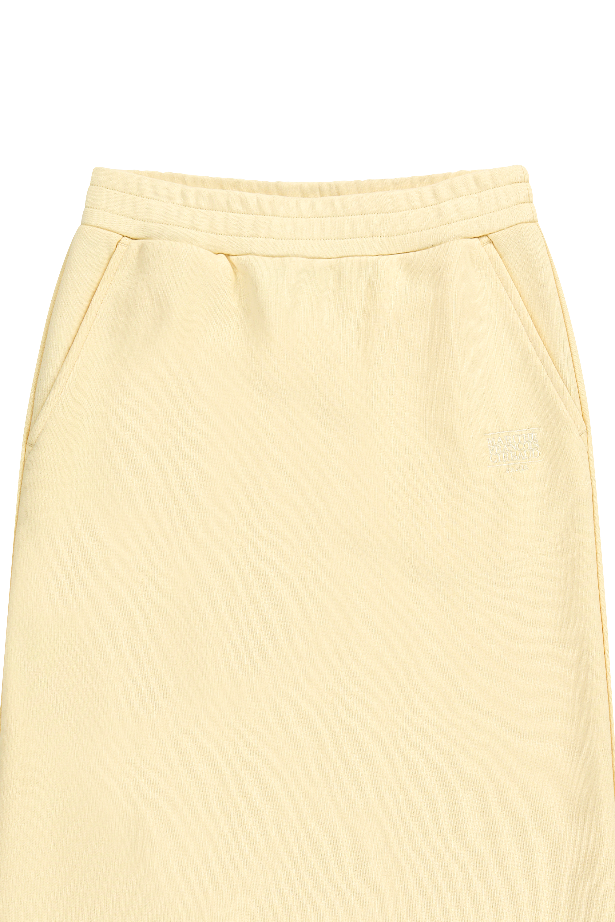 W CLASSIC LOGO SWEAT LONG SKIRT