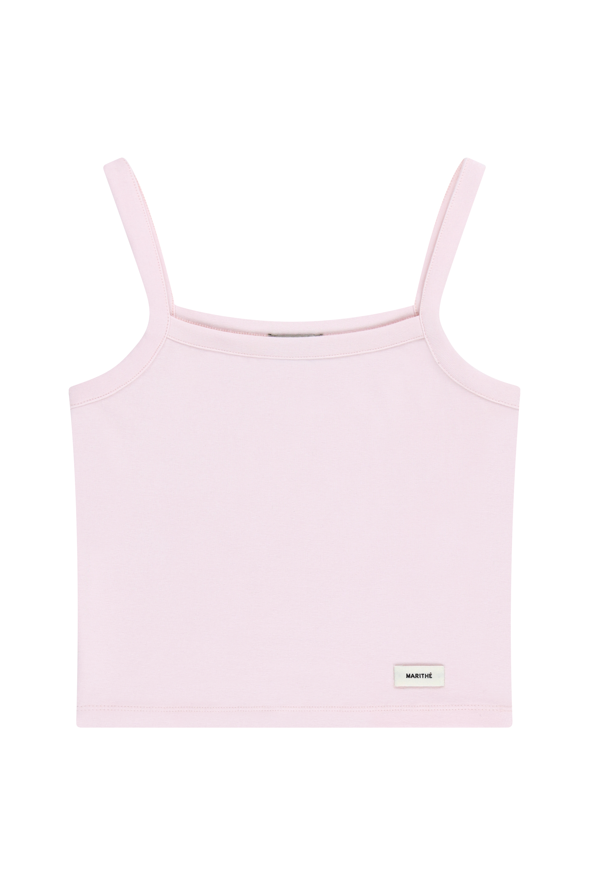 W BASIC STRING CROP SLEEVELESS
