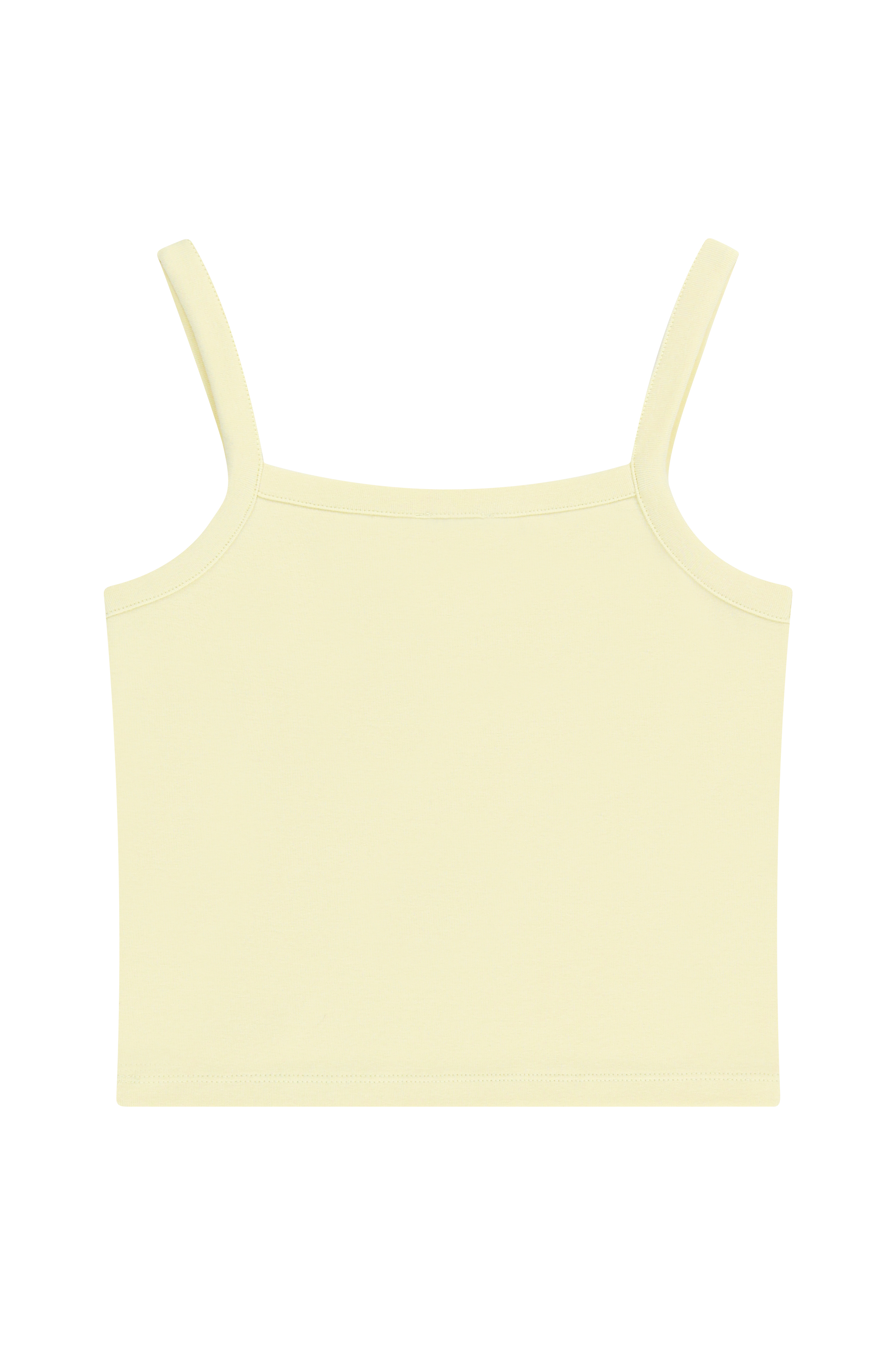 W BASIC STRING CROP SLEEVELESS