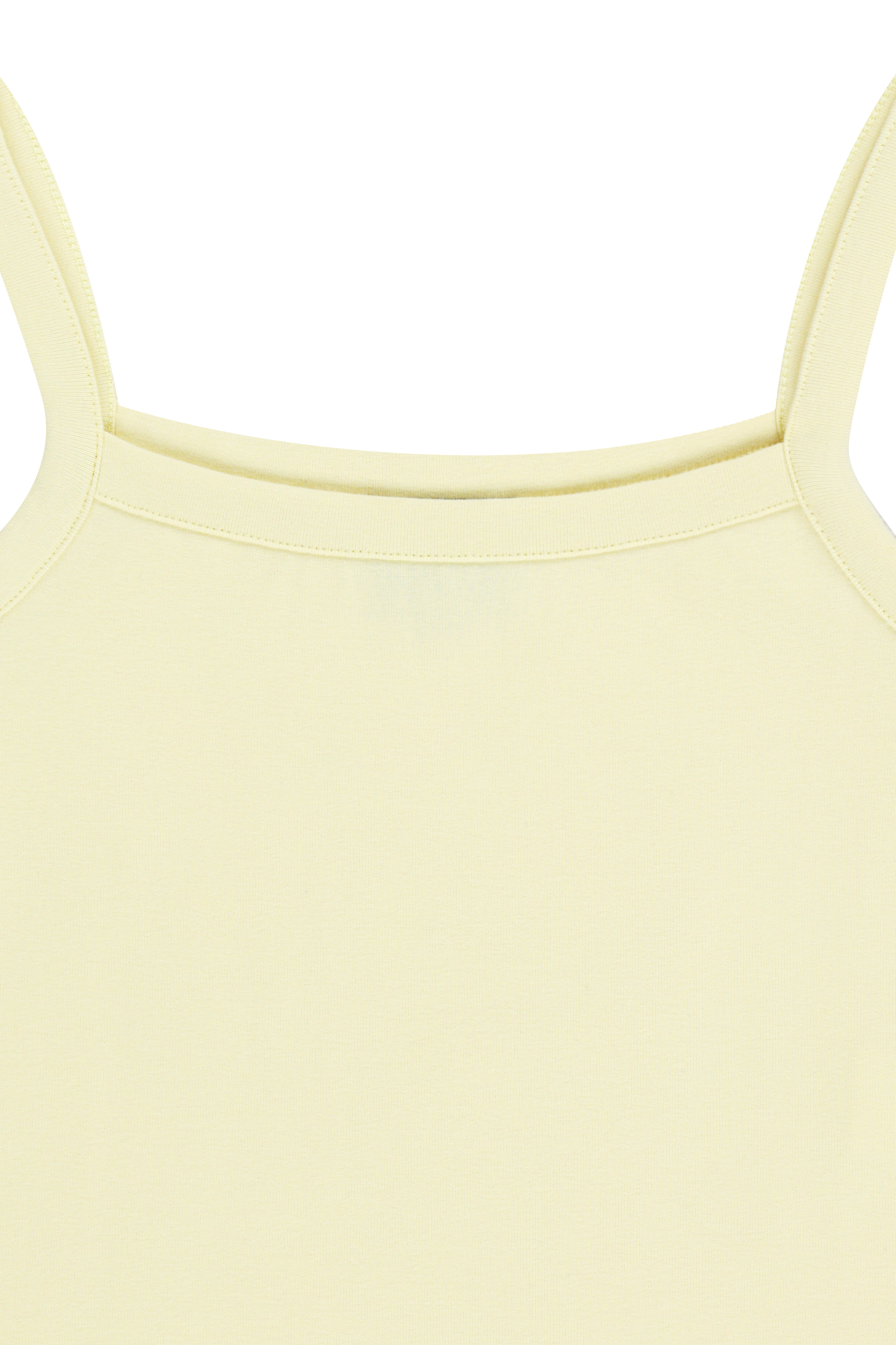 W BASIC STRING CROP SLEEVELESS