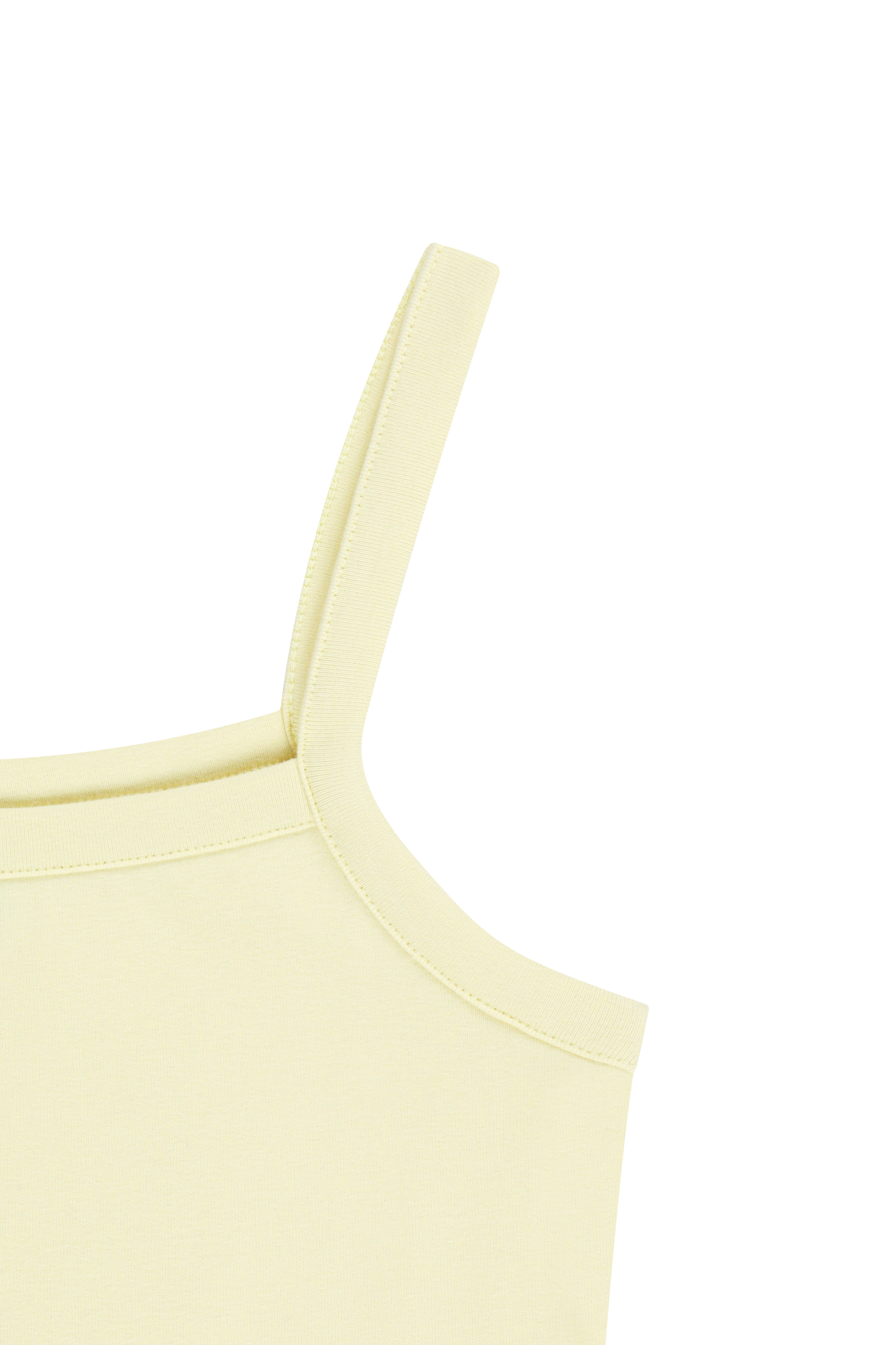 W BASIC STRING CROP SLEEVELESS