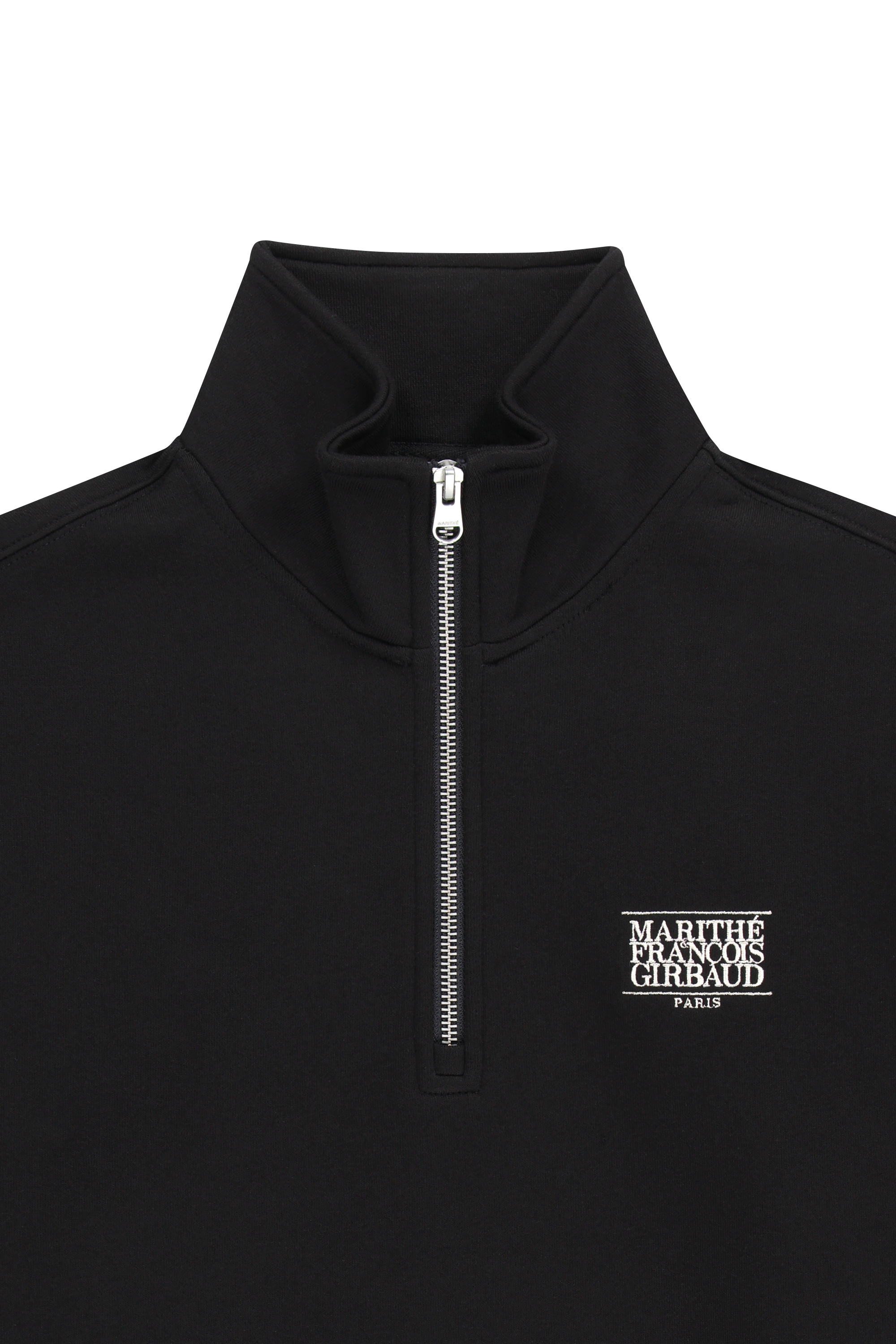 SMALL CLASSIC LOGO HALF ZIPUP SWEATSHIRT