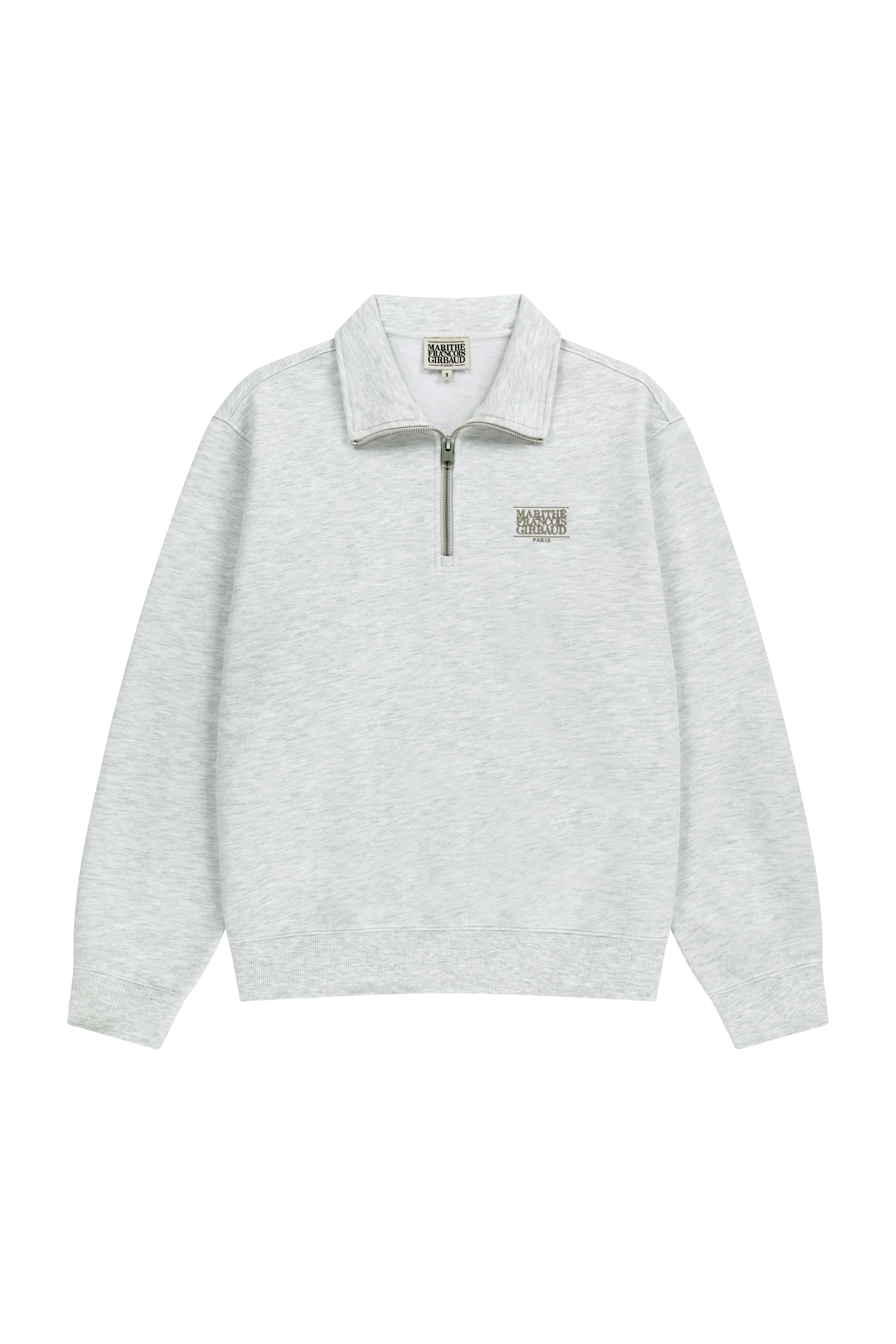 SMALL CLASSIC LOGO HALF ZIPUP SWEATSHIRT