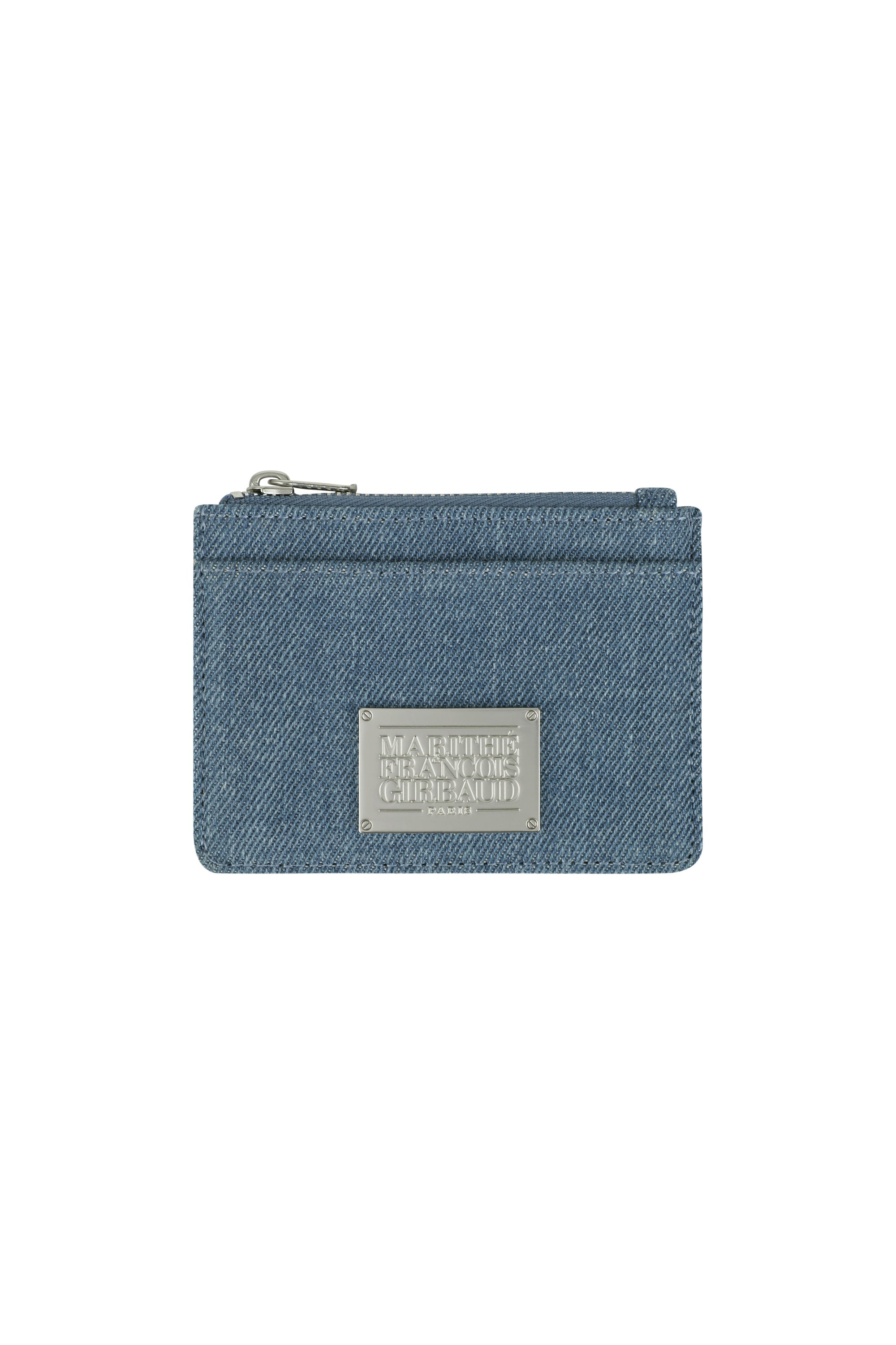 CLASSIC LOGO ZIP CARD WALLET