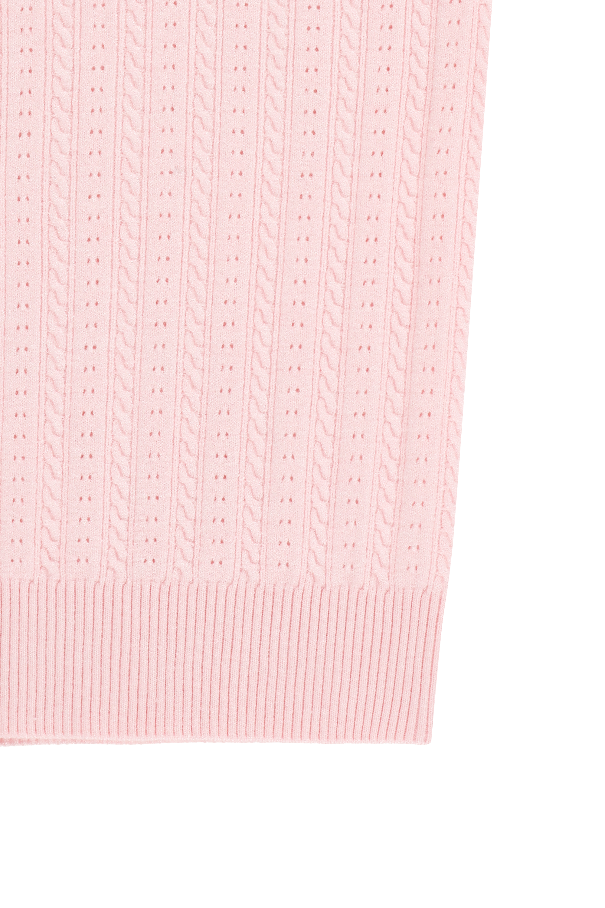 W SMALL CLASSIC LOGO HALF KNIT CARDIGAN SET UP