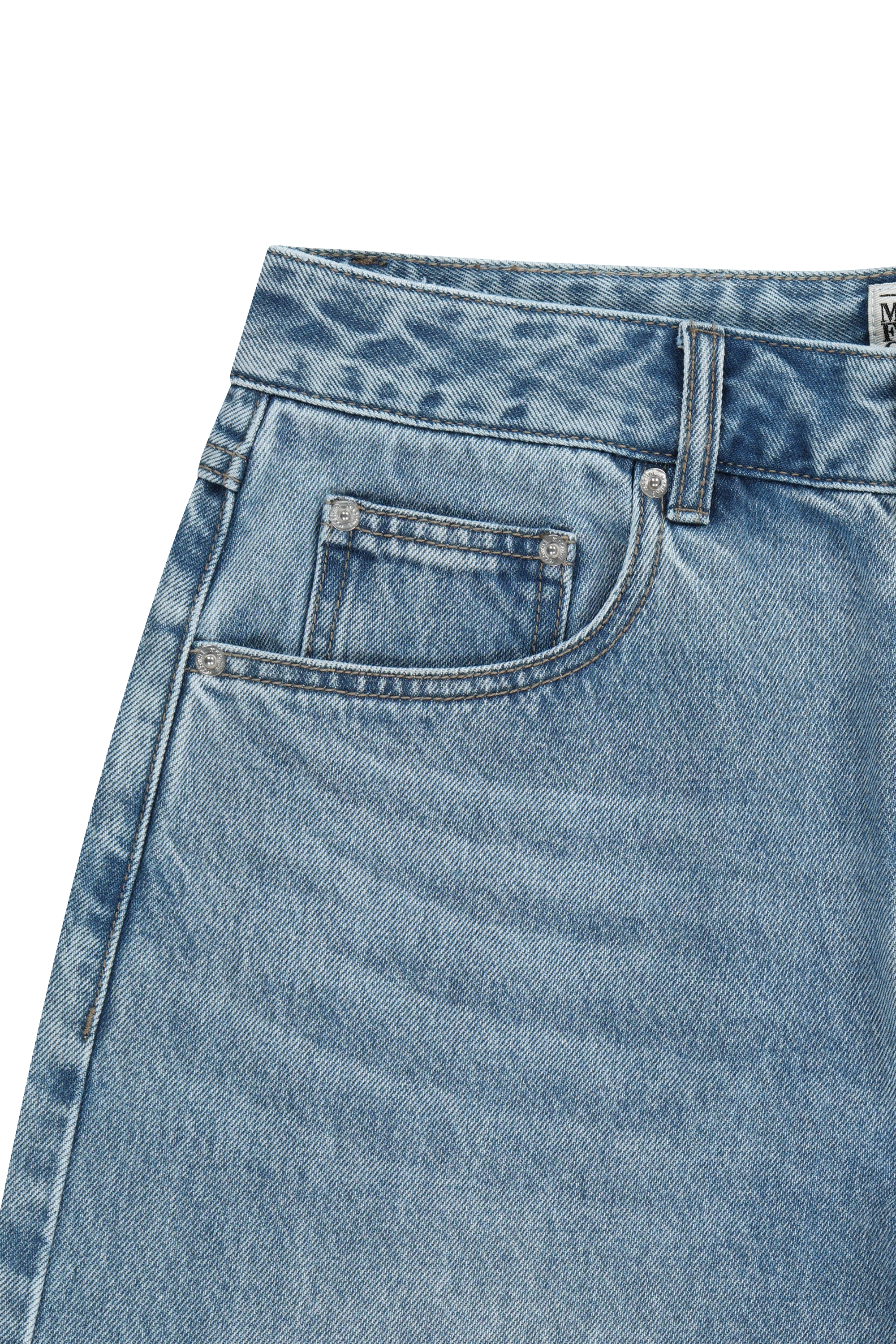 M BERMUDA DENIM PANTS