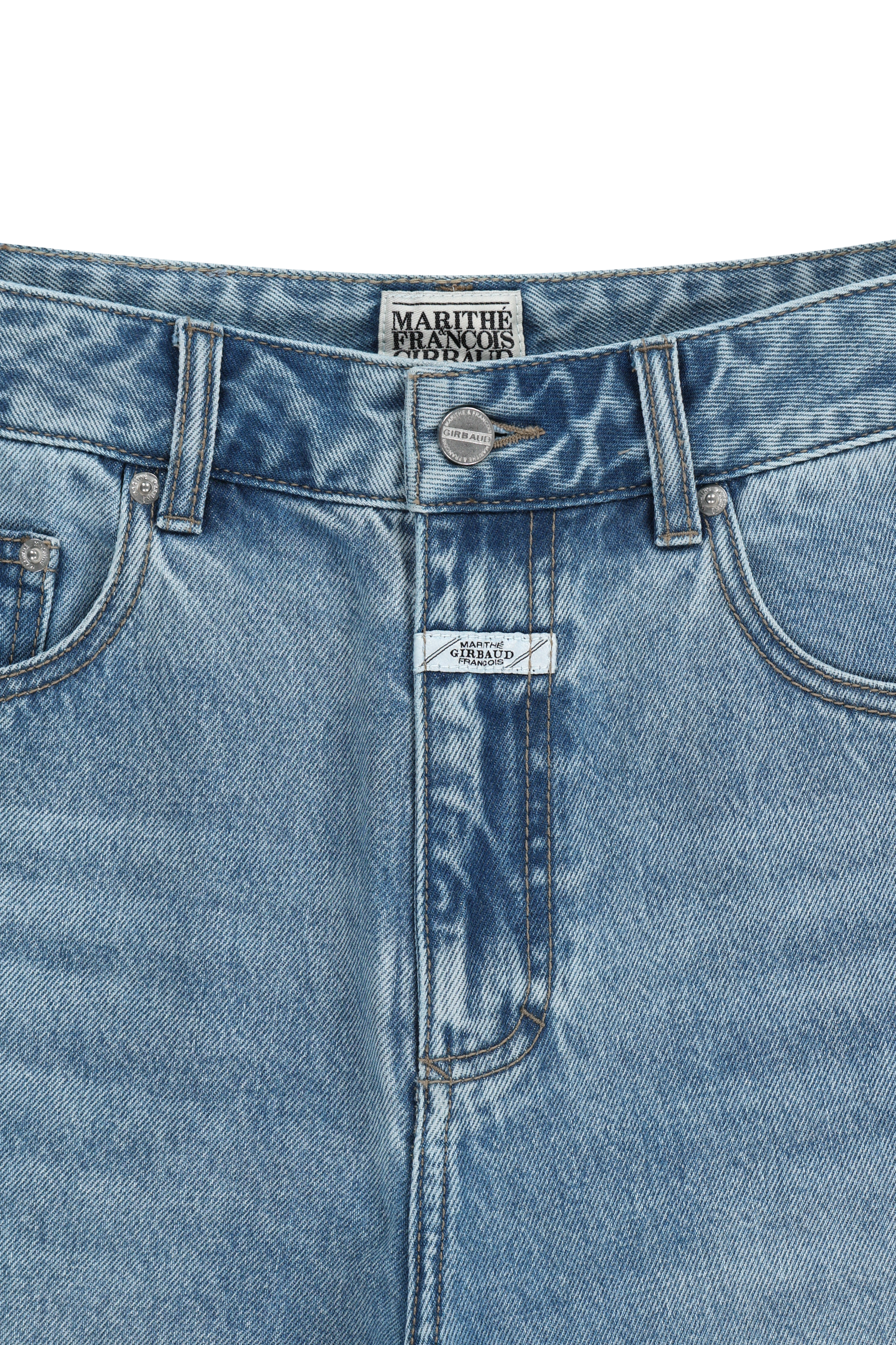 M BERMUDA DENIM PANTS