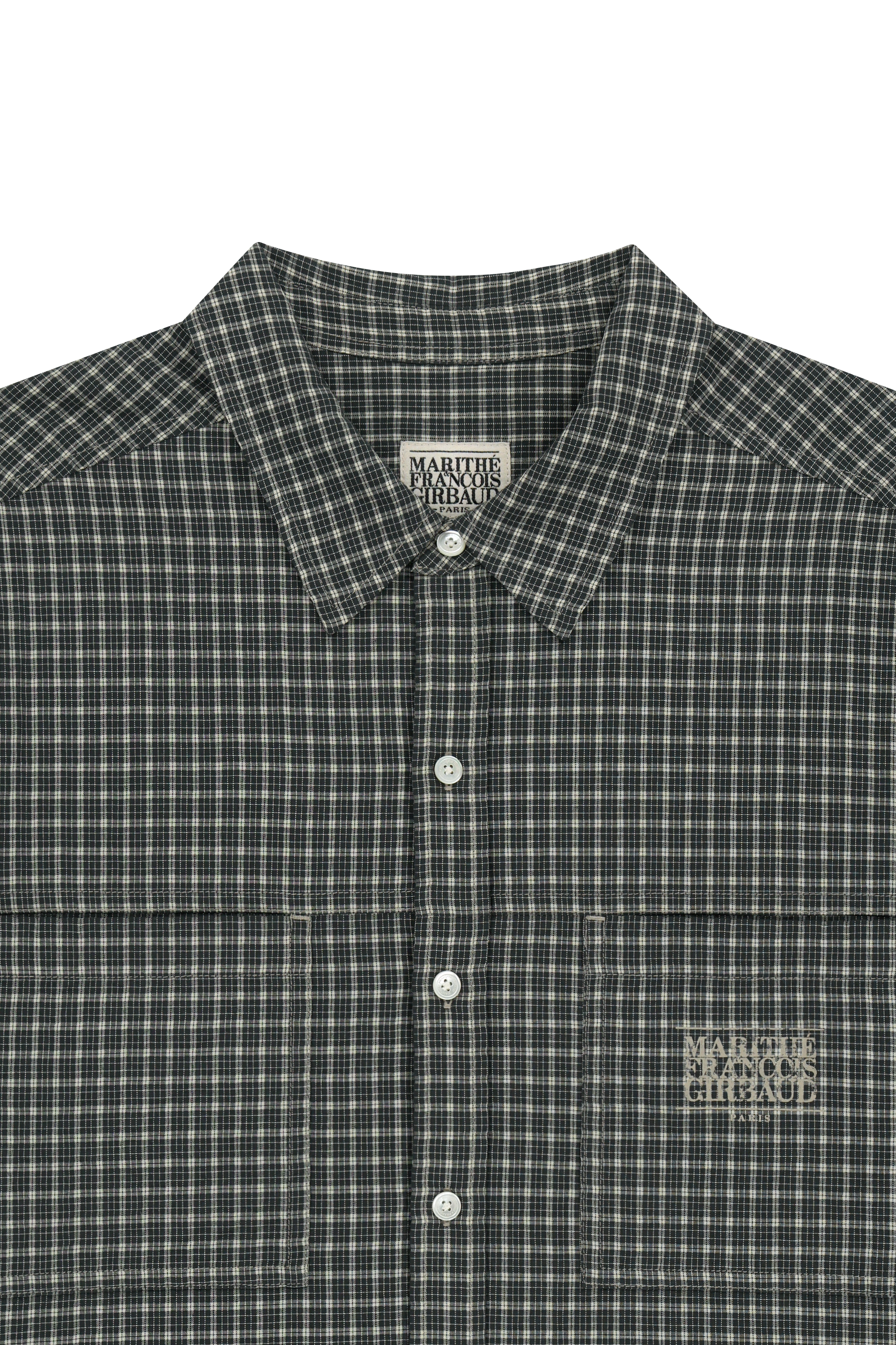 M CHECK HALF SLEEVE SHIRT
