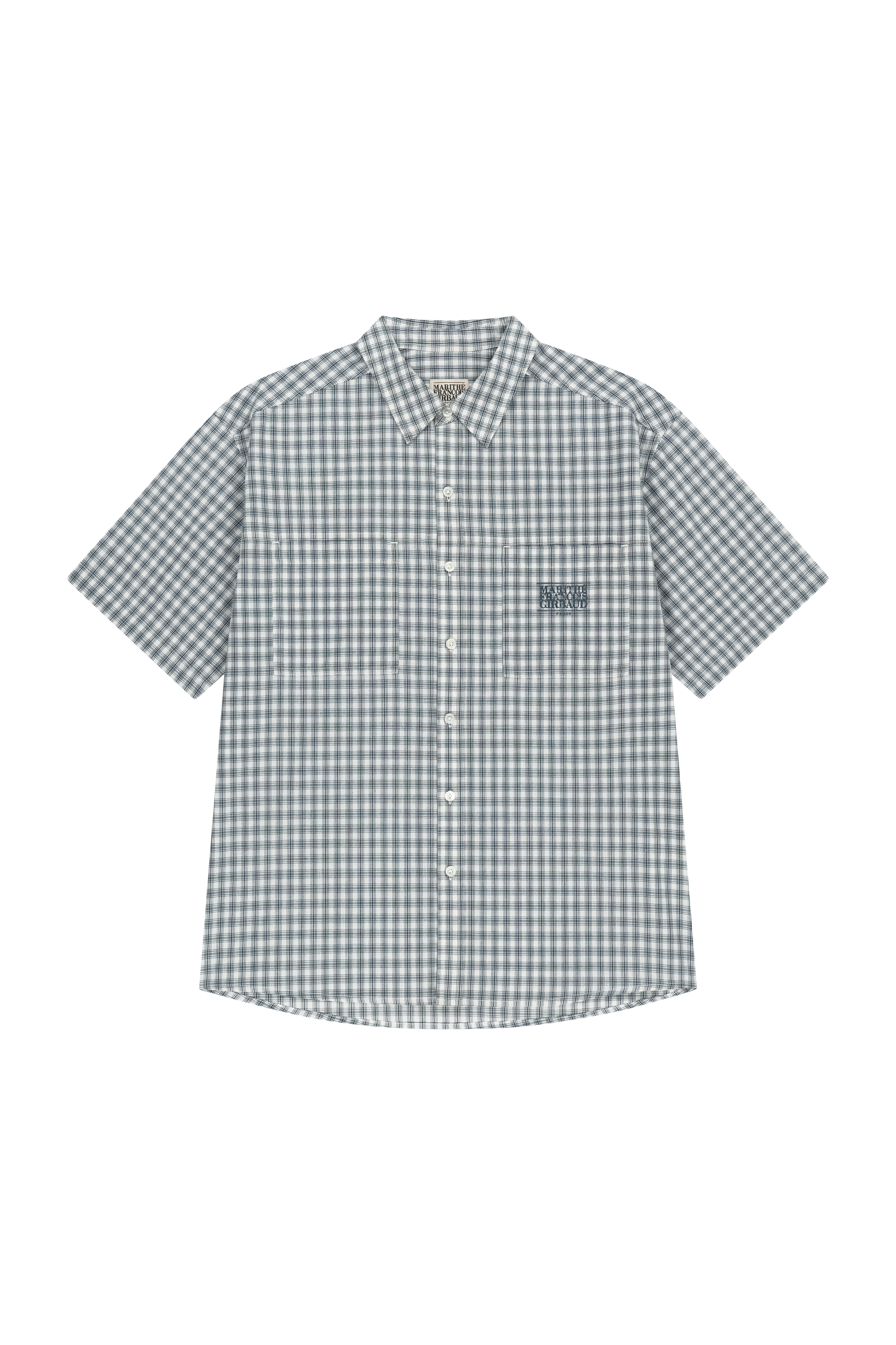 M CHECK HALF SLEEVE SHIRT