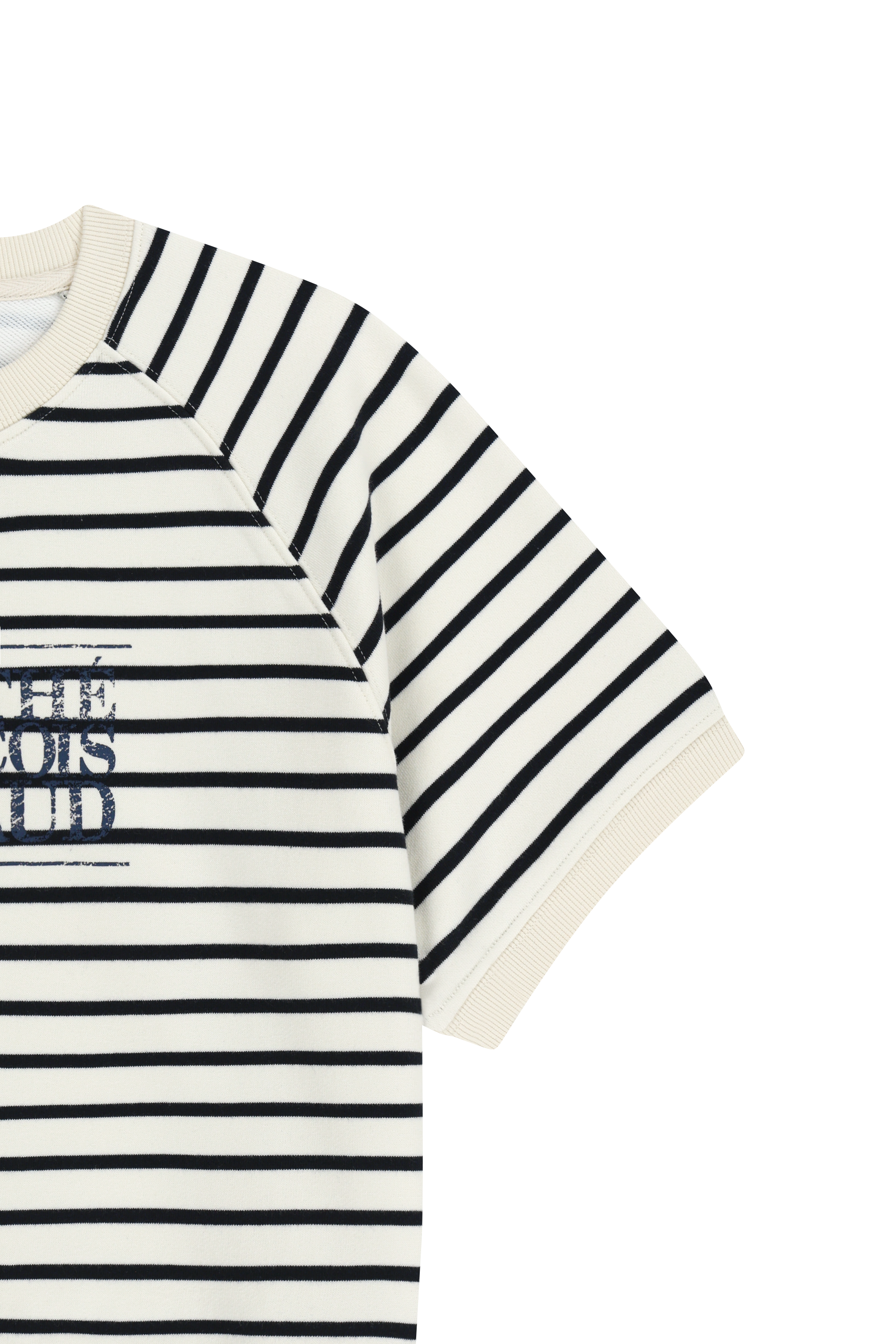 W VINTAGE CLASSIC LOGO HALF SWEATSHIRT