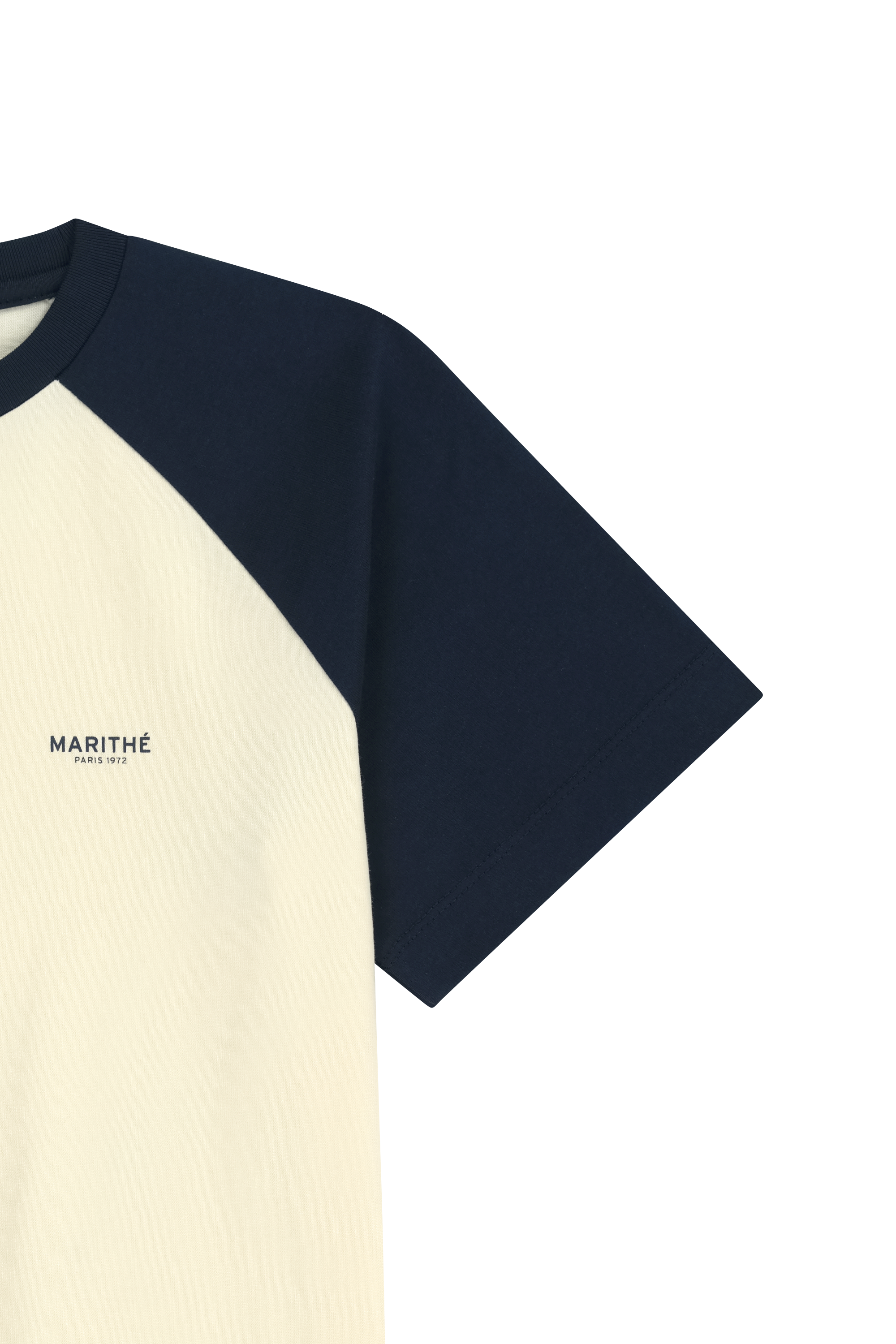 W SMALL REGULAR LOGO RAGLAN CROP TEE