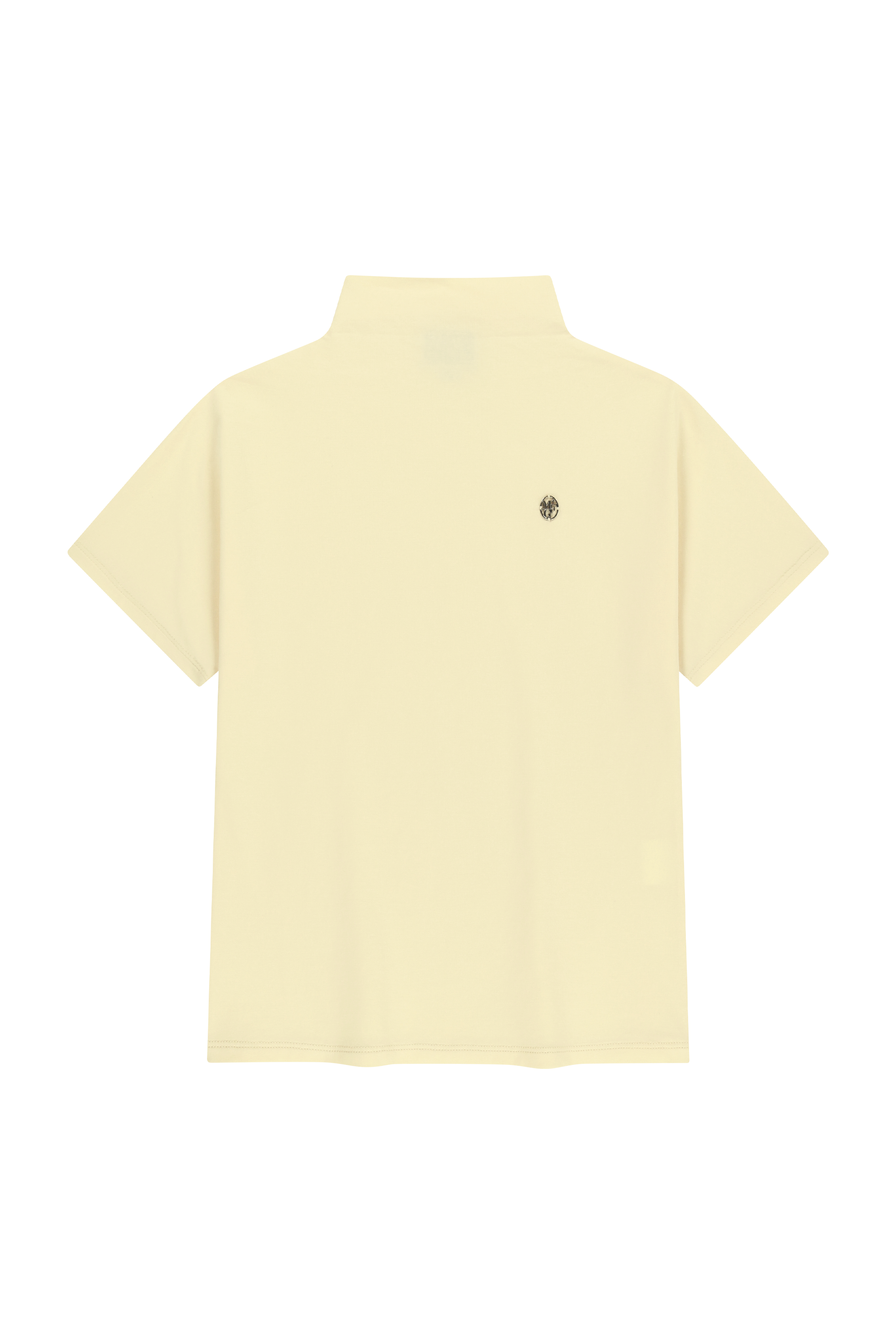 W HALF NECK TEE
