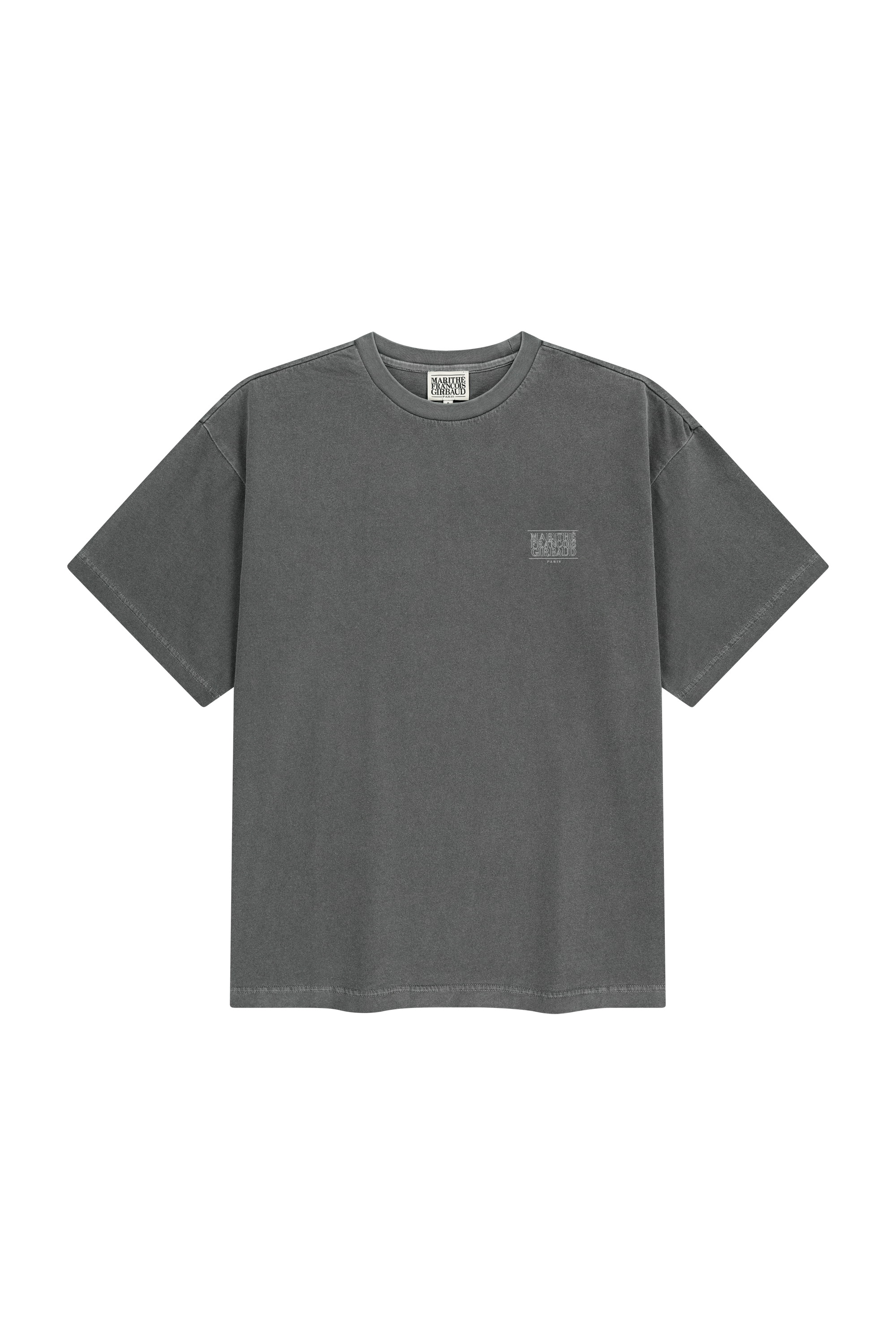 OUTLINE CLASSIC LOGO OVERSIZED DYEING TEE