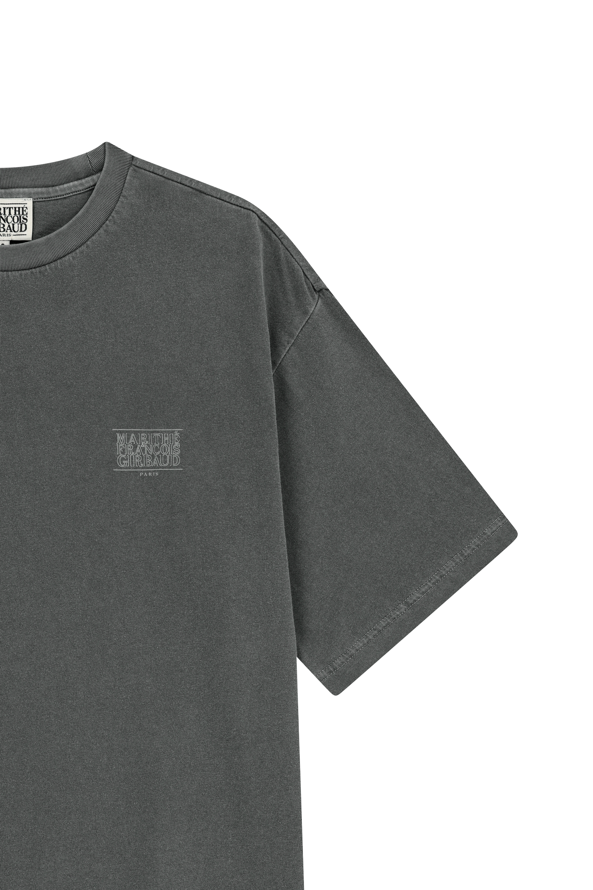 OUTLINE CLASSIC LOGO OVERSIZED DYEING TEE