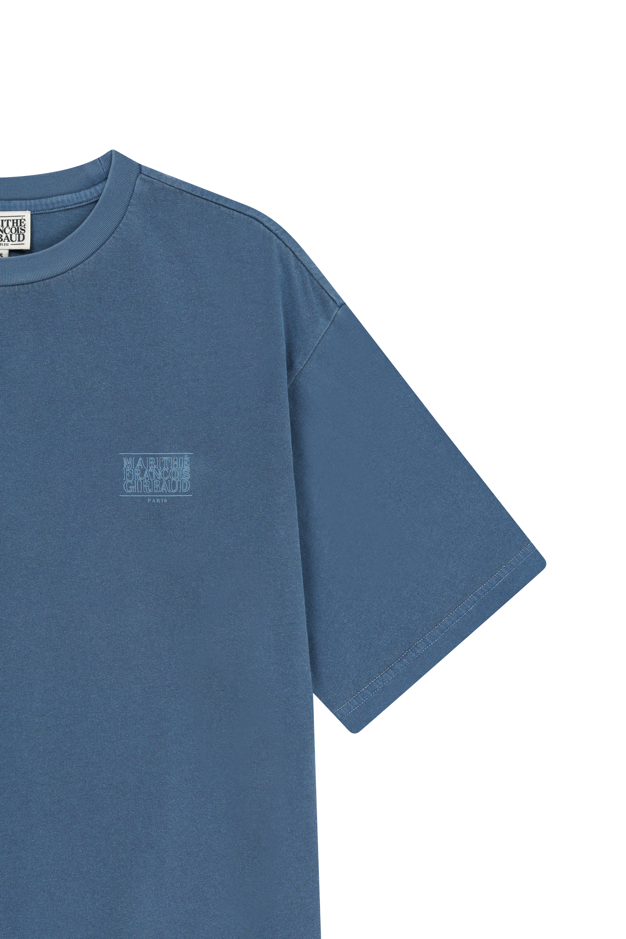 OUTLINE CLASSIC LOGO OVERSIZED DYEING TEE