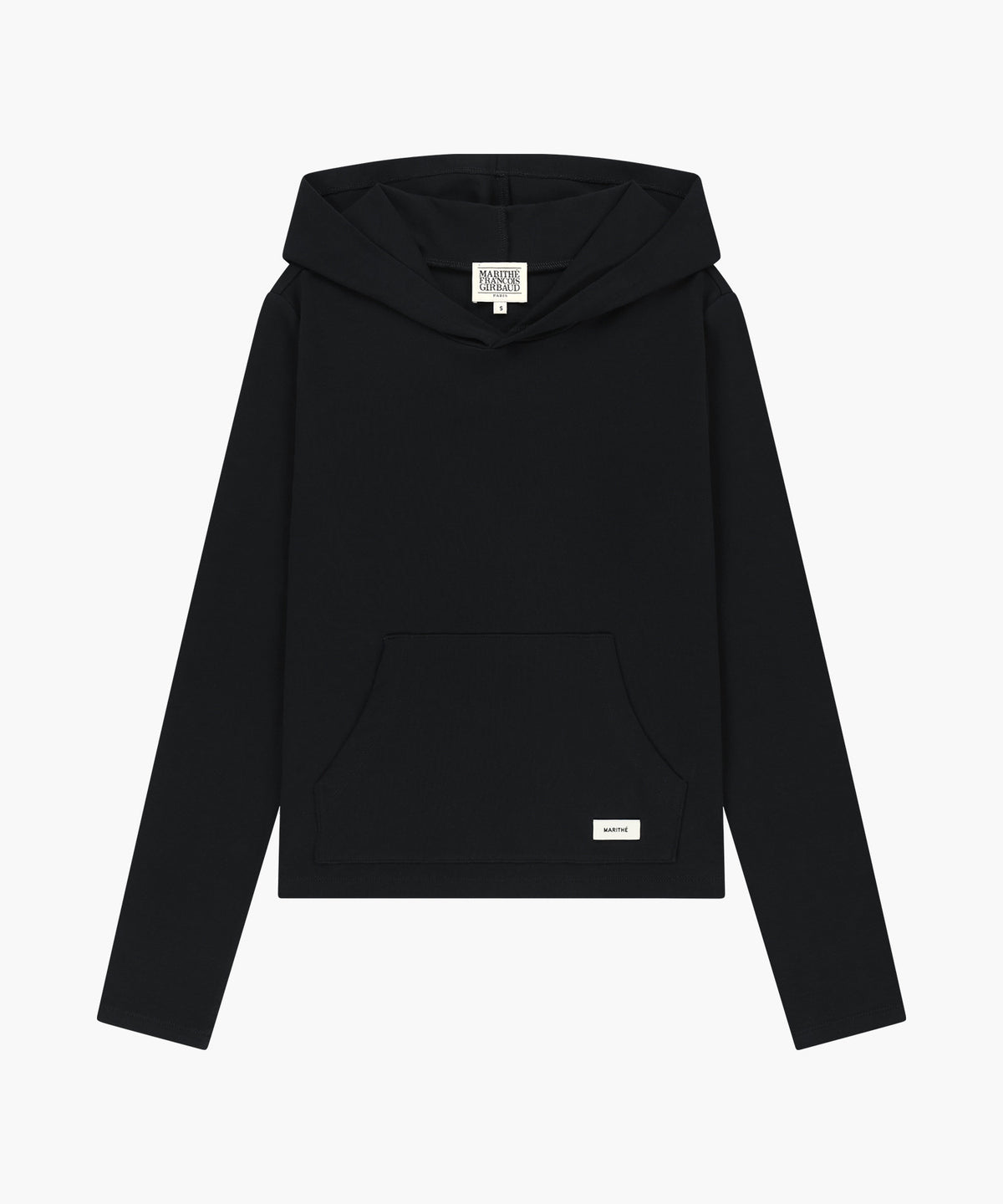 W BASIC HOODIE LONG SLEEVE