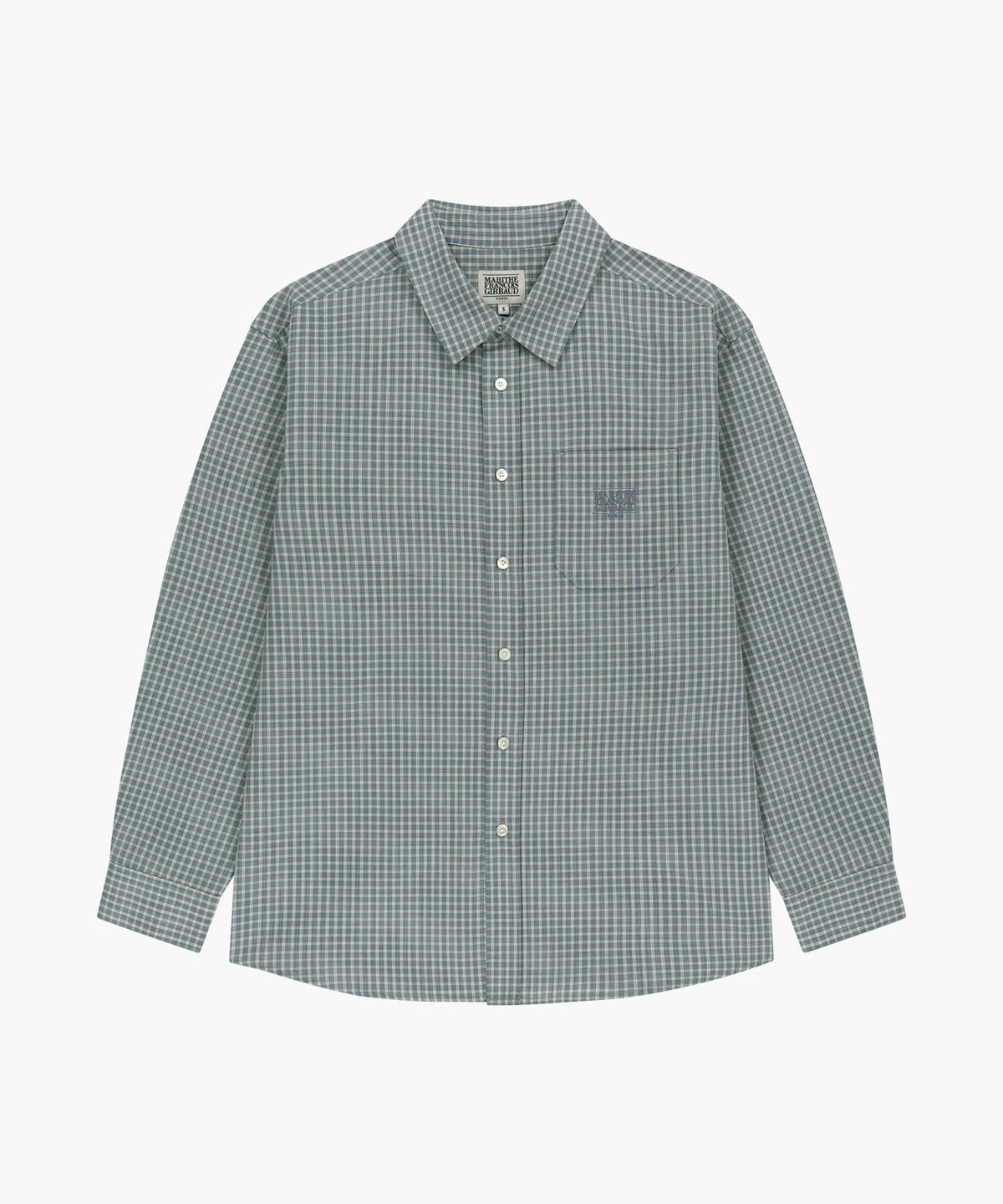 MICRO CLASSIC LOGO OVERSIZED CHECK SHIRT