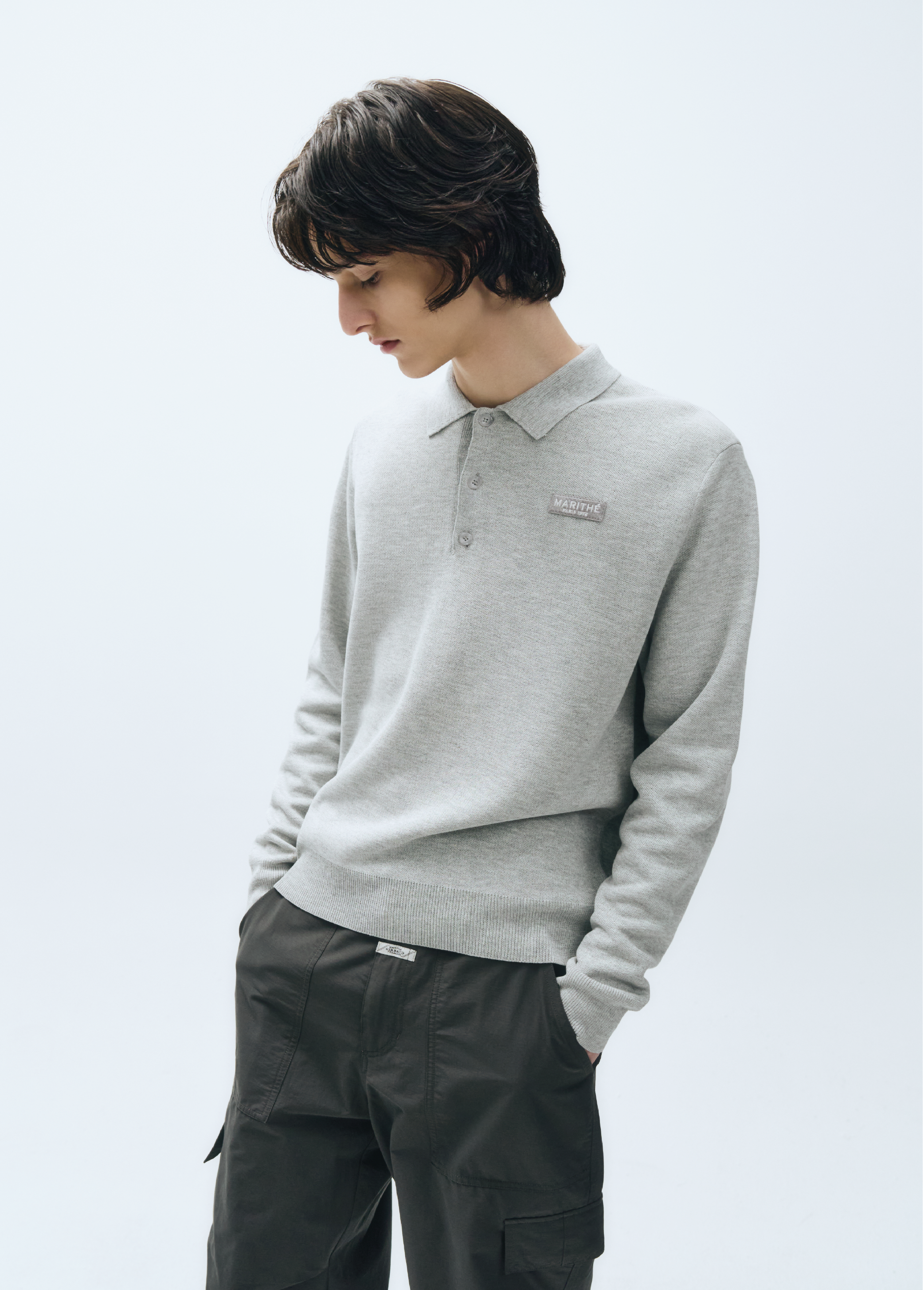 UNI COLLARED KNIT PULLOVER(発送予定:2025年4月下旬〜)