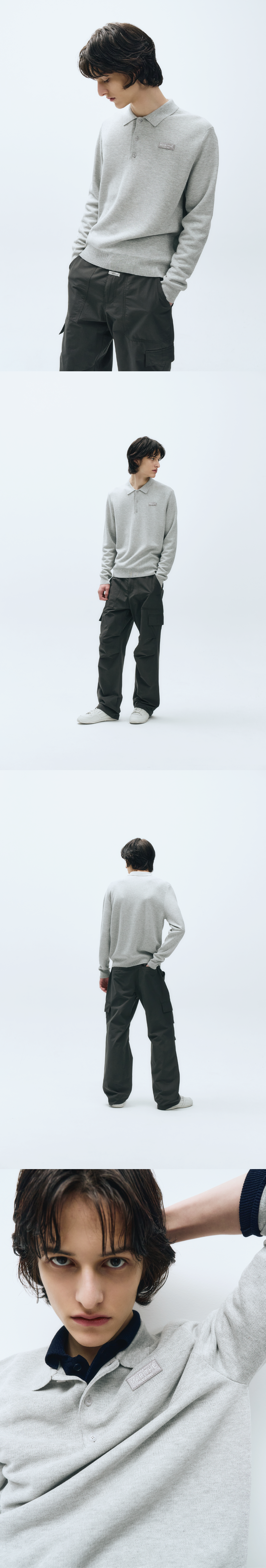UNI COLLARED KNIT PULLOVER(発送予定:2025年4月下旬〜)