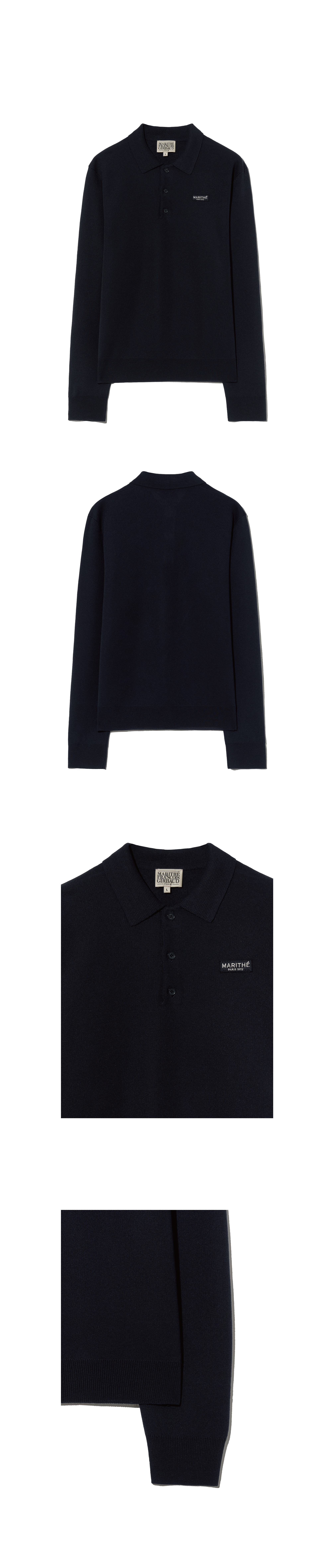 UNI COLLARED KNIT PULLOVER(発送予定:2025年4月下旬〜)