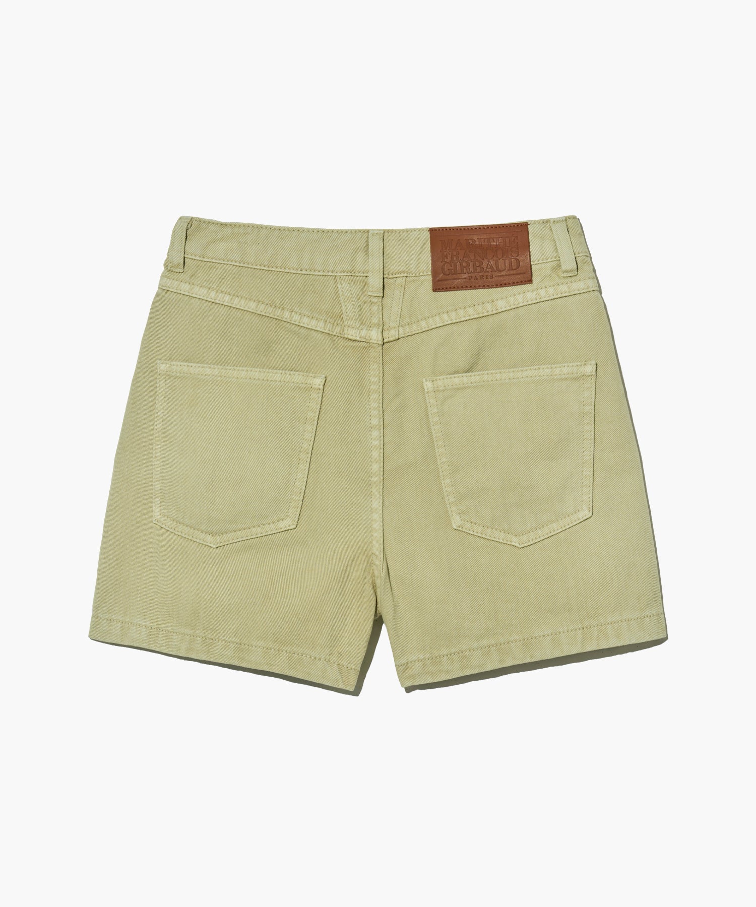 W COLORED DENIM SHORTS