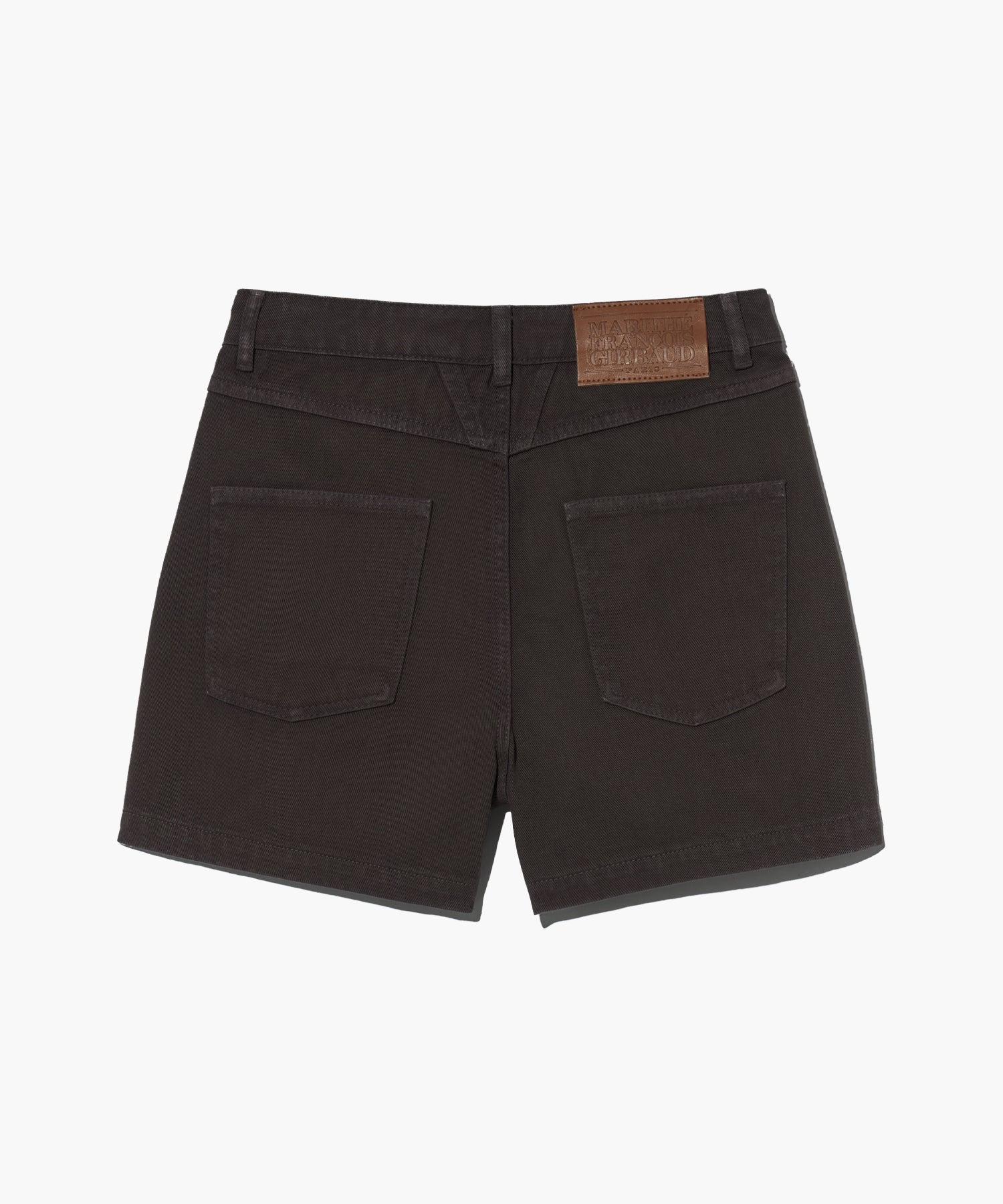 W COLORED DENIM SHORTS