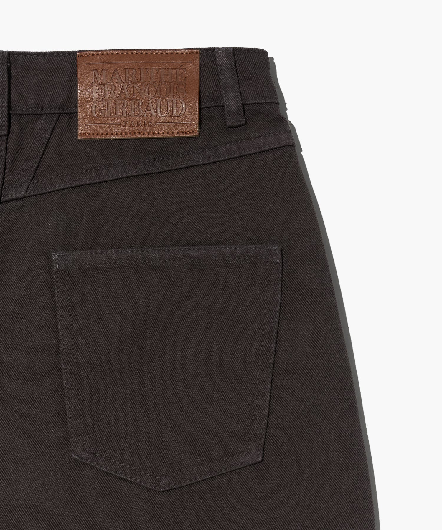 W COLORED DENIM SHORTS
