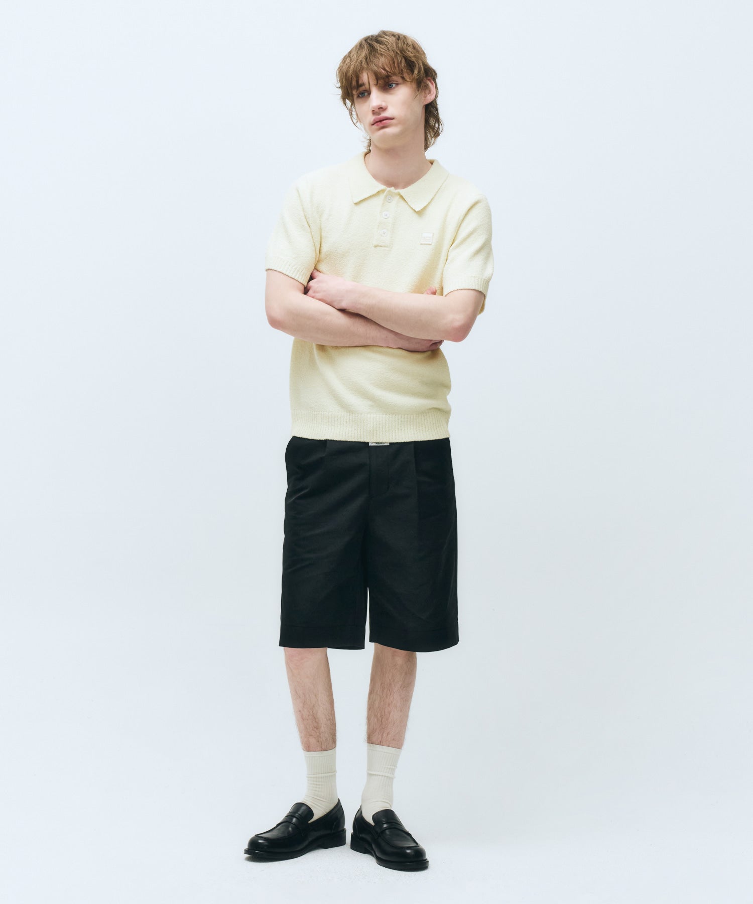 M HALF COTTON PANT