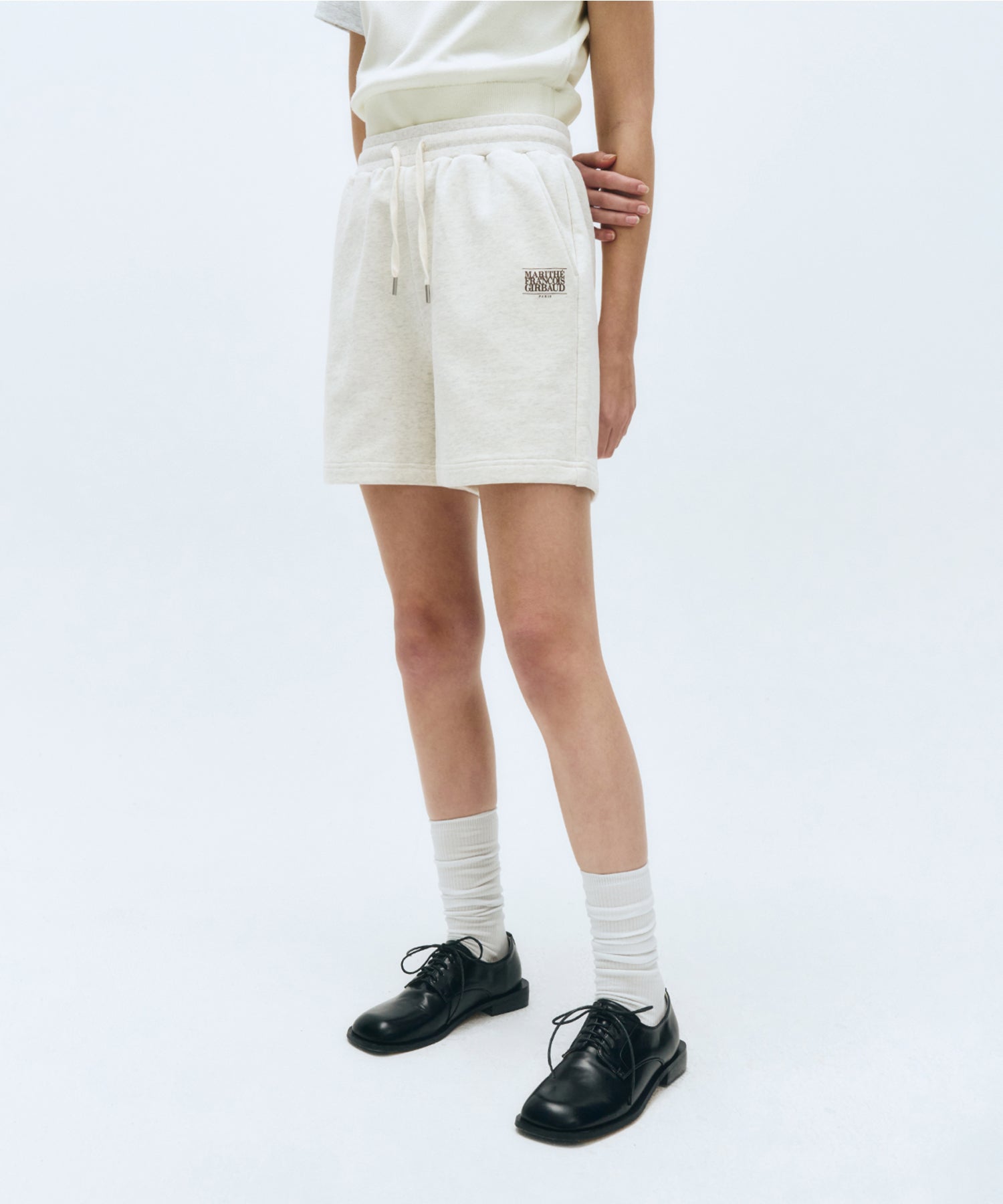 W CLASSIC LOGO SWEAT SHORTS