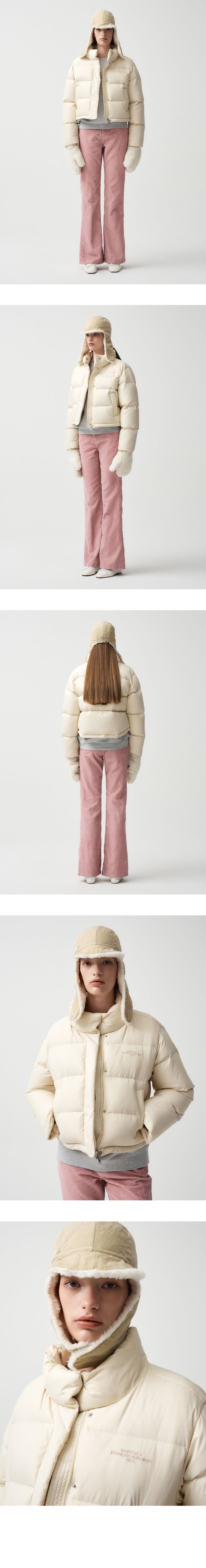 W BASIC DUCK DOWN CROP PUFFER